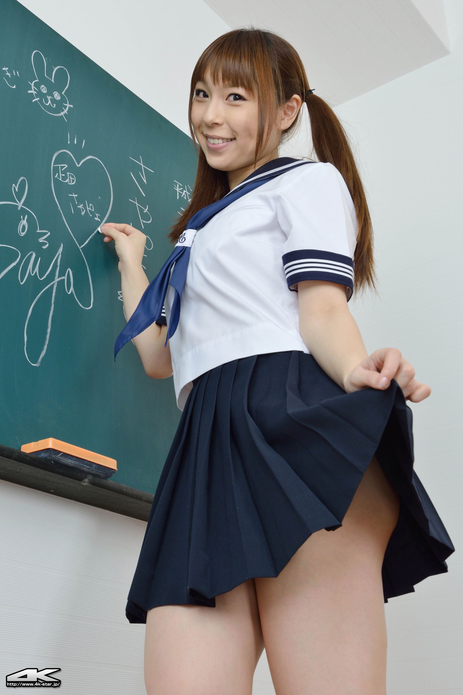 [4K-STAR] NO.00134 疋田紗也 School Girl 教室学生装/(70P)