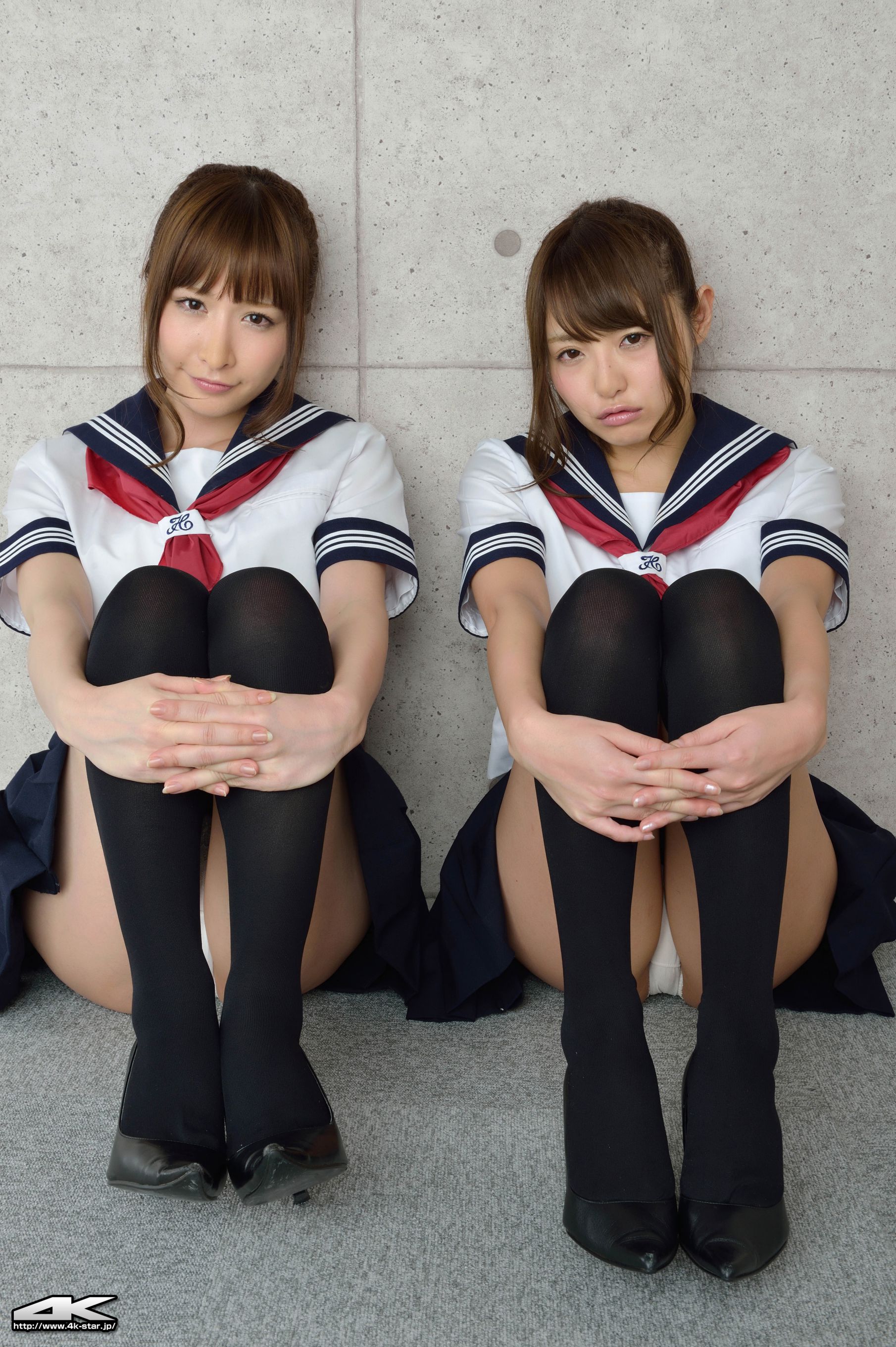 [4K-STAR] NO.00109 Yoshimi sisters 吉見姐妹 School Girl 学生装/(85P)