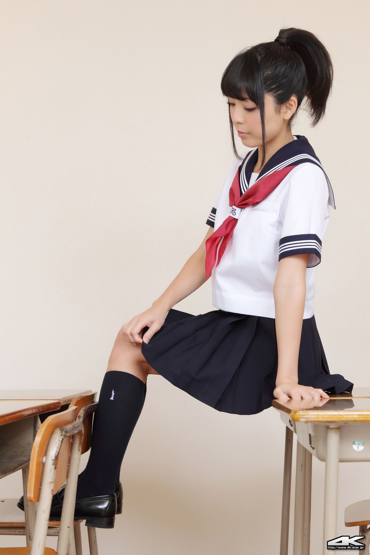 [4K-STAR] NO.00021 Sakura Sato 佐藤さくら Sailor Suit 水手服/(80P)