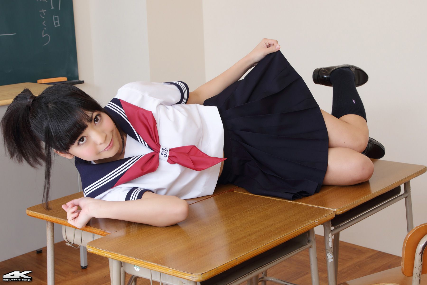 [4K-STAR] NO.00021 Sakura Sato 佐藤さくら Sailor Suit 水手服/(80P)