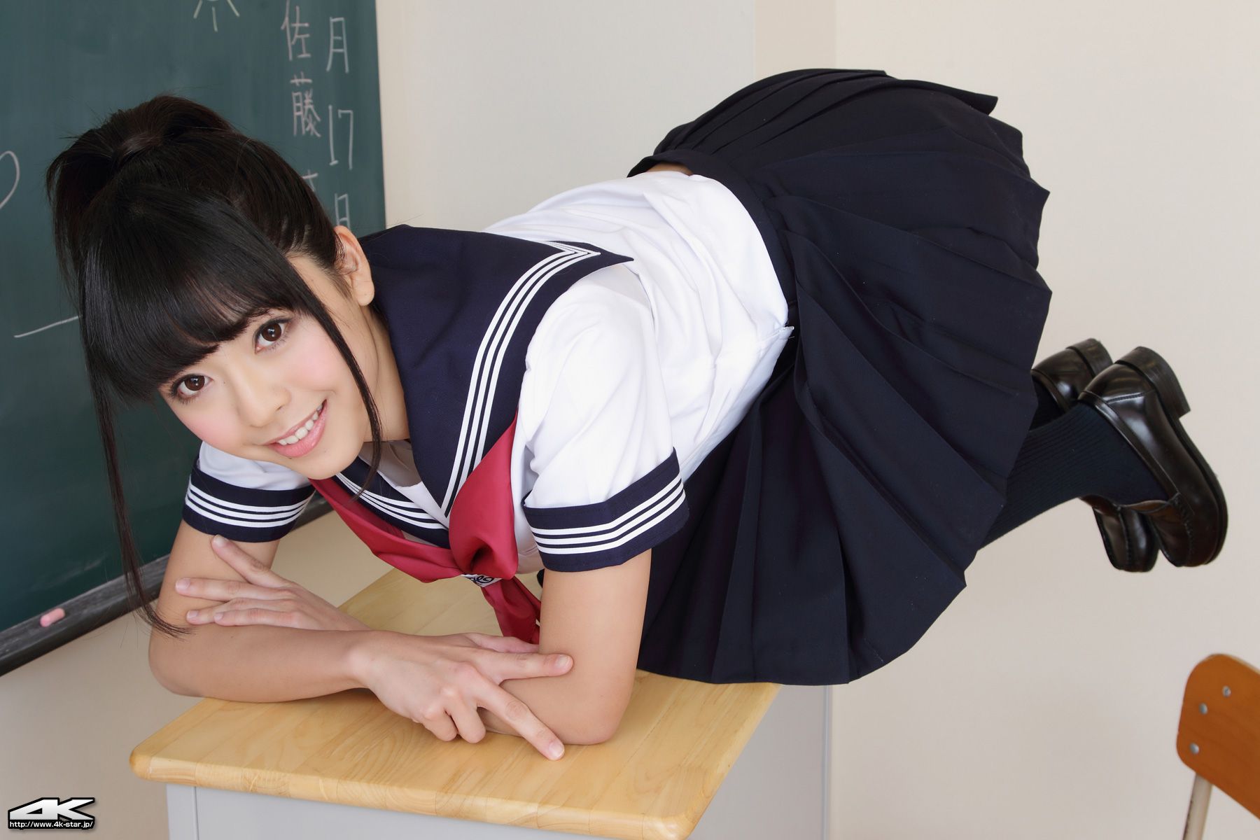 [4K-STAR] NO.00021 Sakura Sato 佐藤さくら Sailor Suit 水手服/(80P)