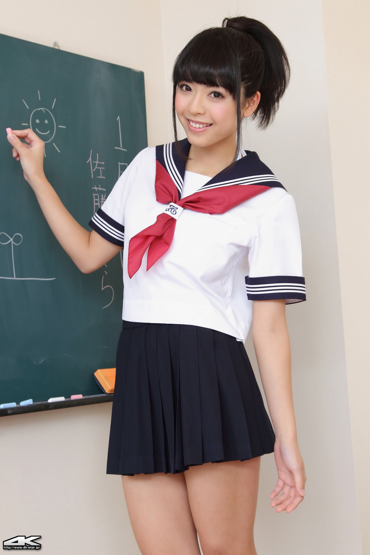 [4K-STAR] NO.00021 Sakura Sato 佐藤さくら Sailor Suit 水手服/(80P)