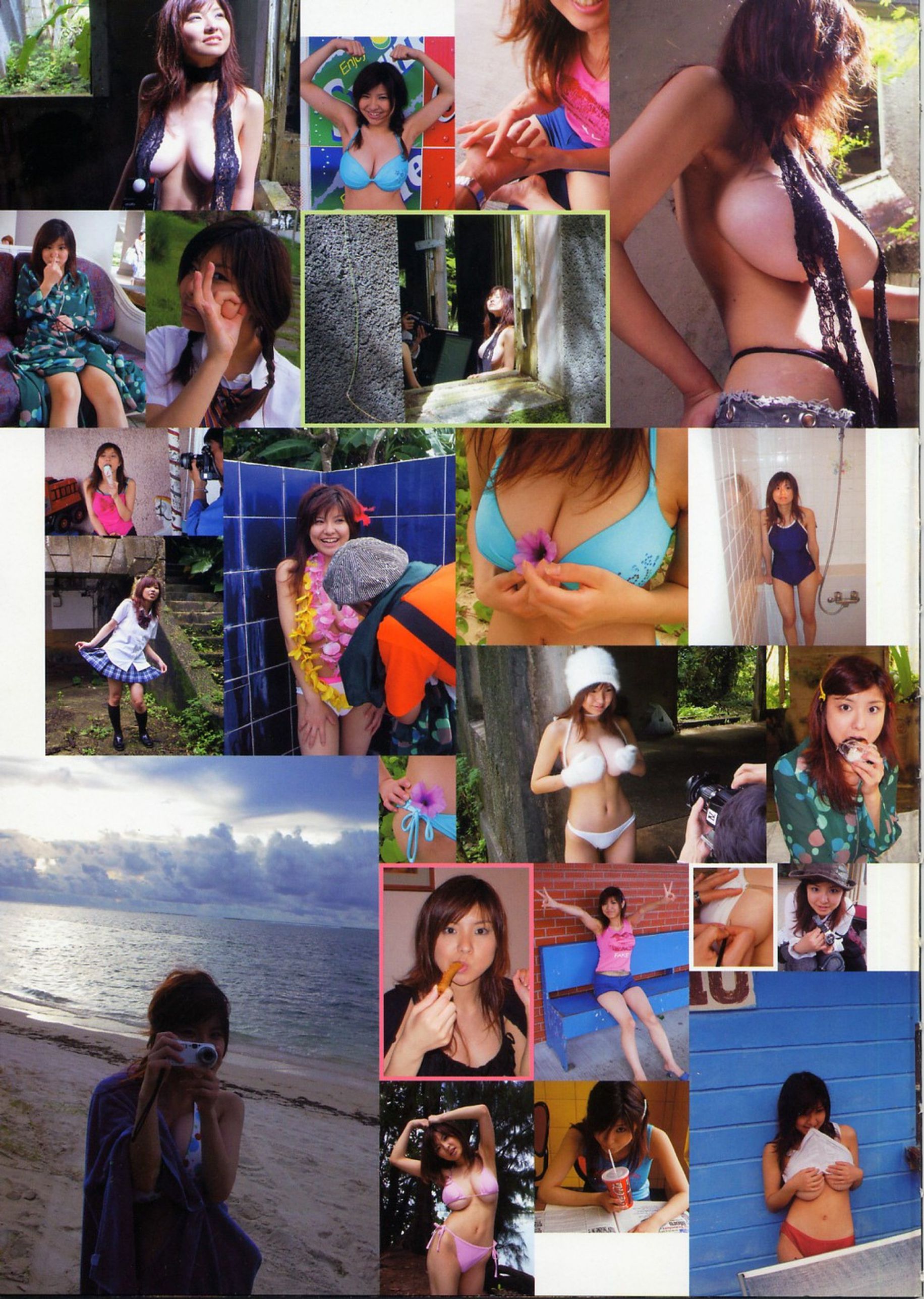 花井美里《初H!》 [Photobook]/(73P)