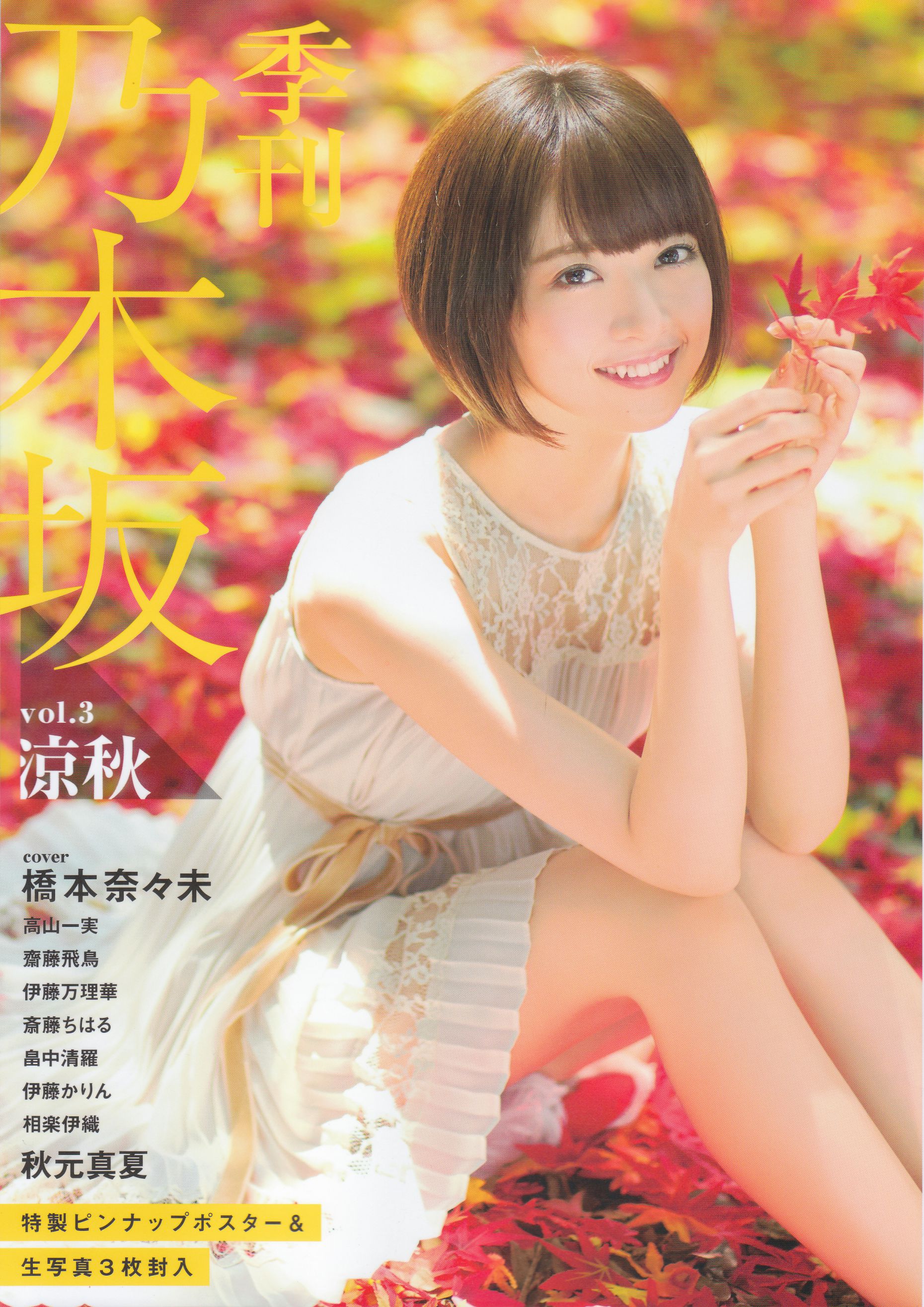 《季刊 乃木坂46 vol.3 涼秋》全本 写真书/(99P)