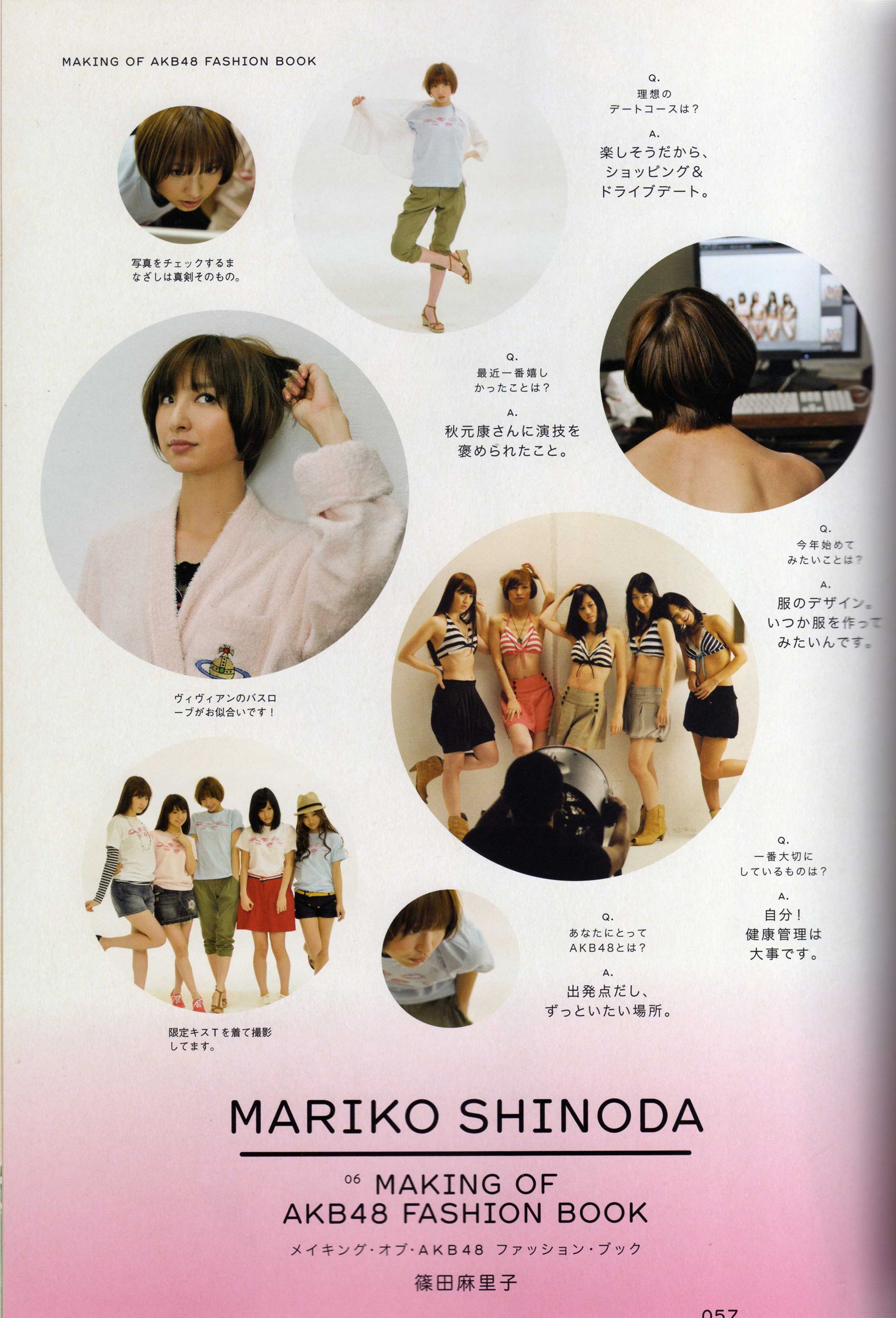 日本AKB48女子组合《2013 Fashion Book内衣秀》/(86P)