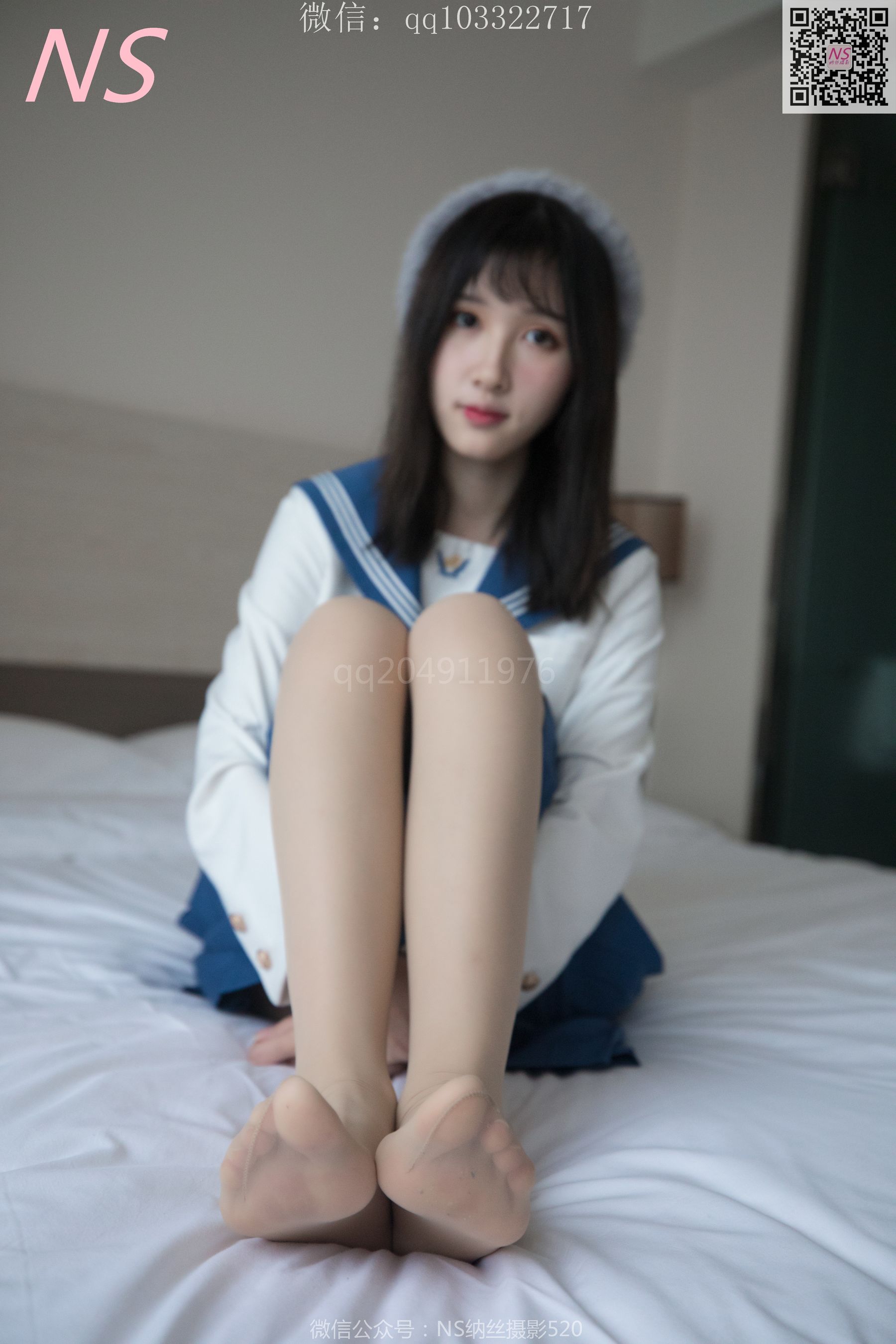 [纳丝摄影]  楚楚 楚楚动人的丝袜少女/(93P)