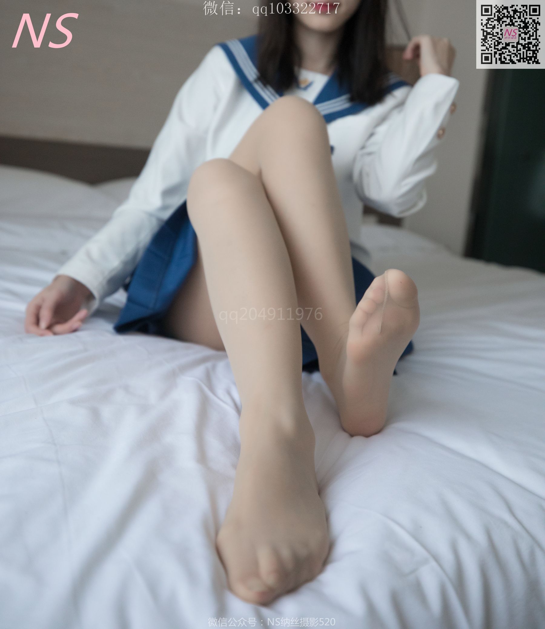 [纳丝摄影]  楚楚 楚楚动人的丝袜少女/(93P)