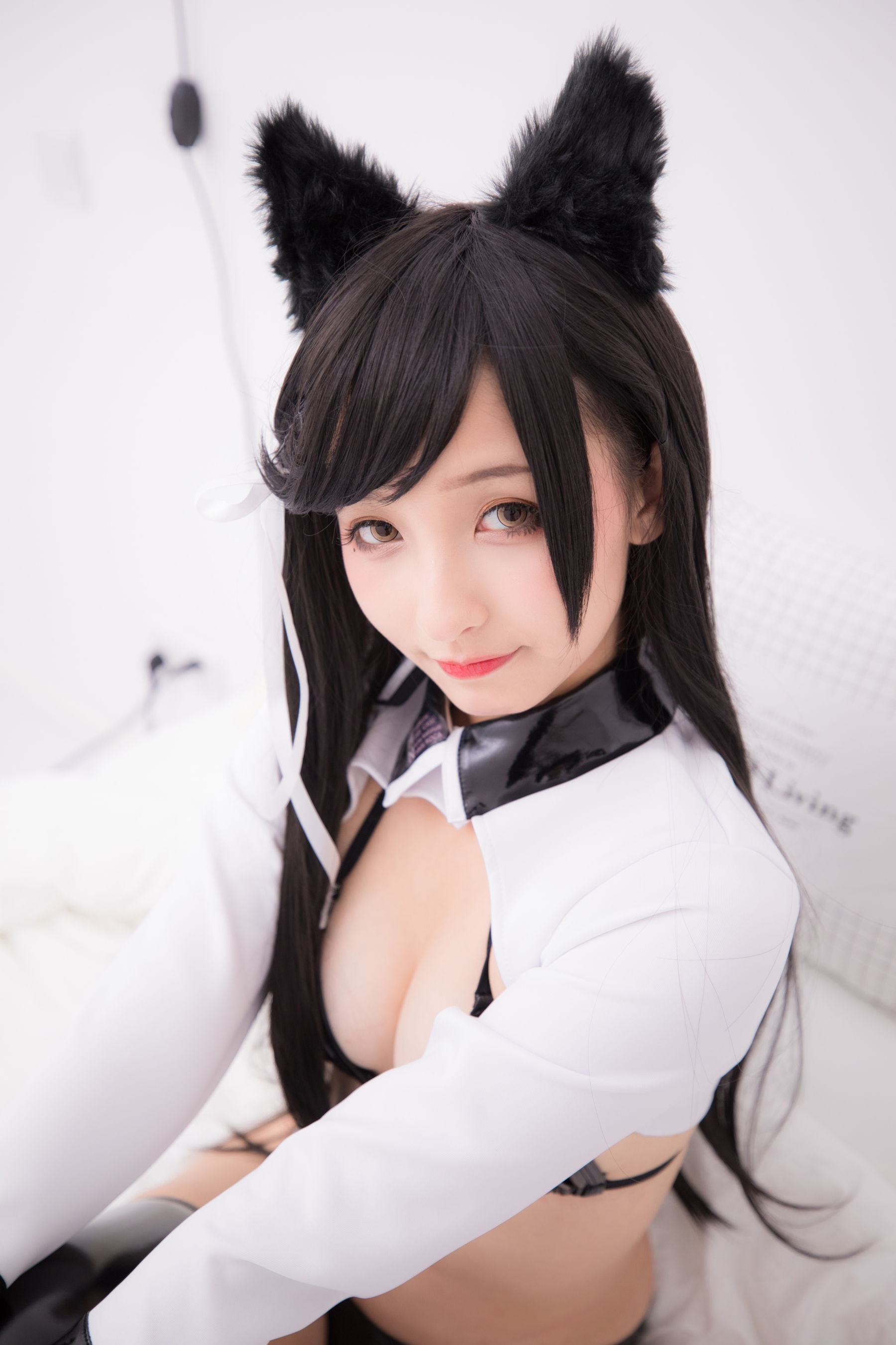 [萝莉COS] 神楽板真冬 ATAGO-LATEX VER (胶袜)/(150P)