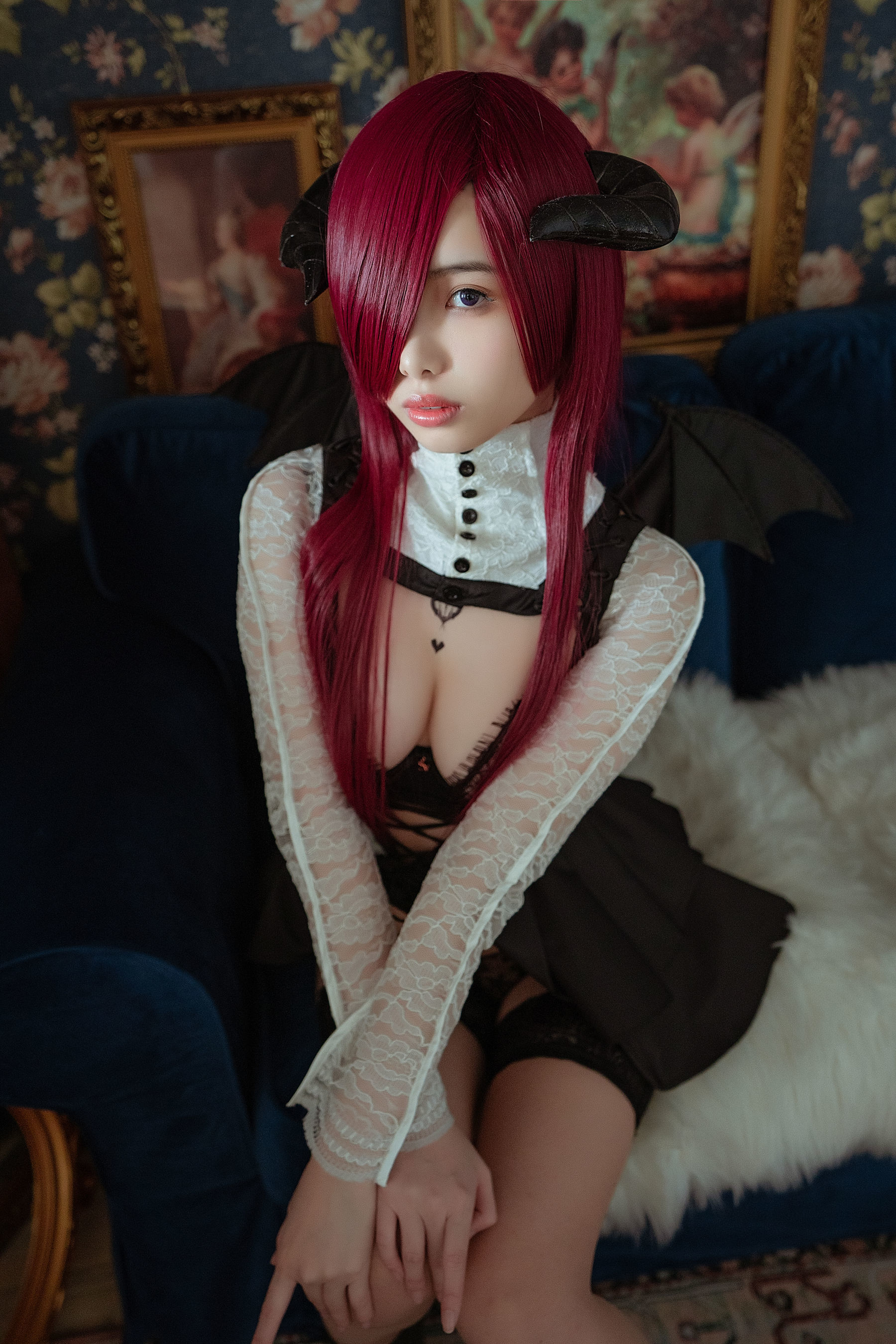 [萝莉COS] 雯妹 - 魅魔 the countess of devil/(38P)