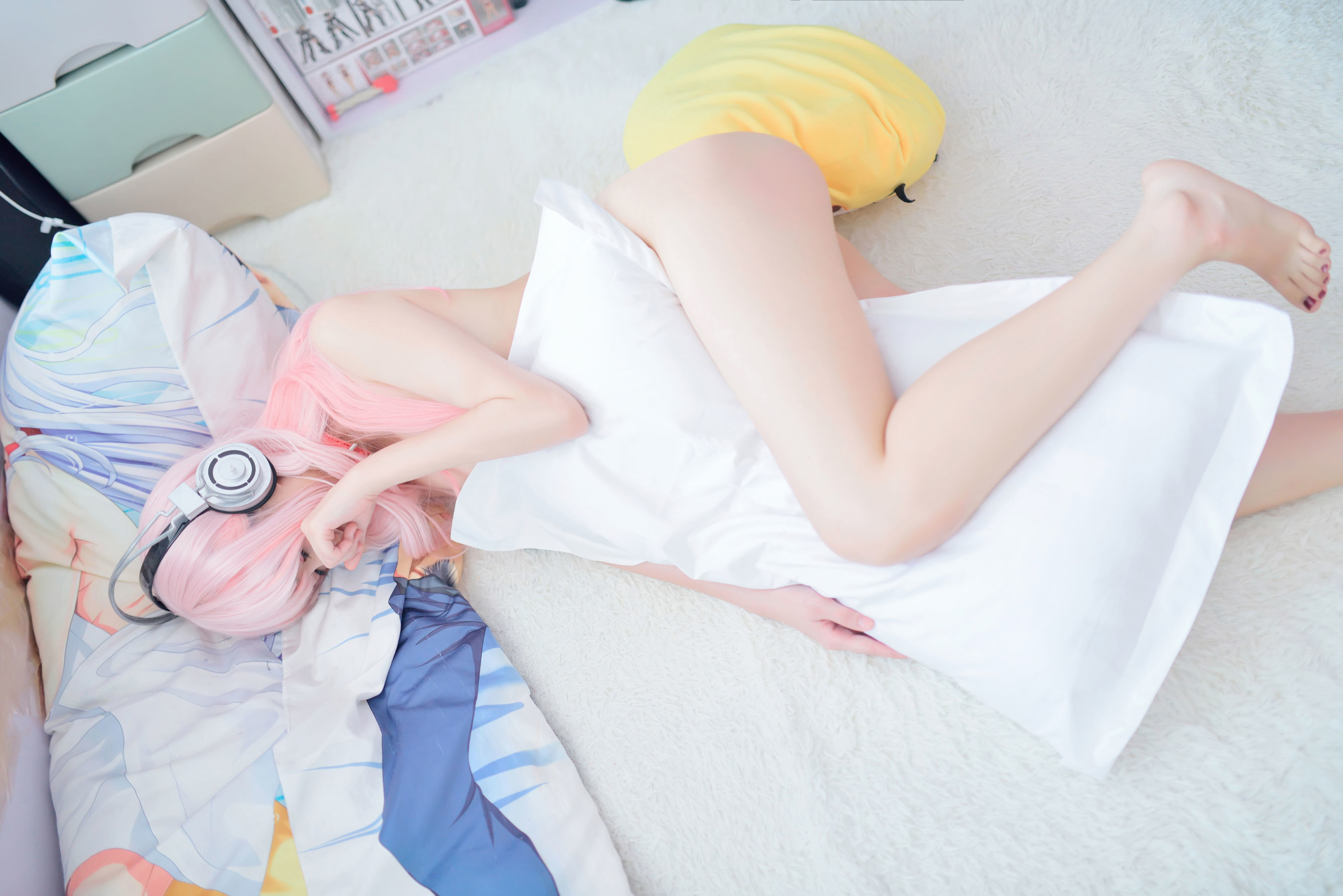 [萝莉COS] NAGISA魔物喵 Super Sonico 索尼子/(48P)