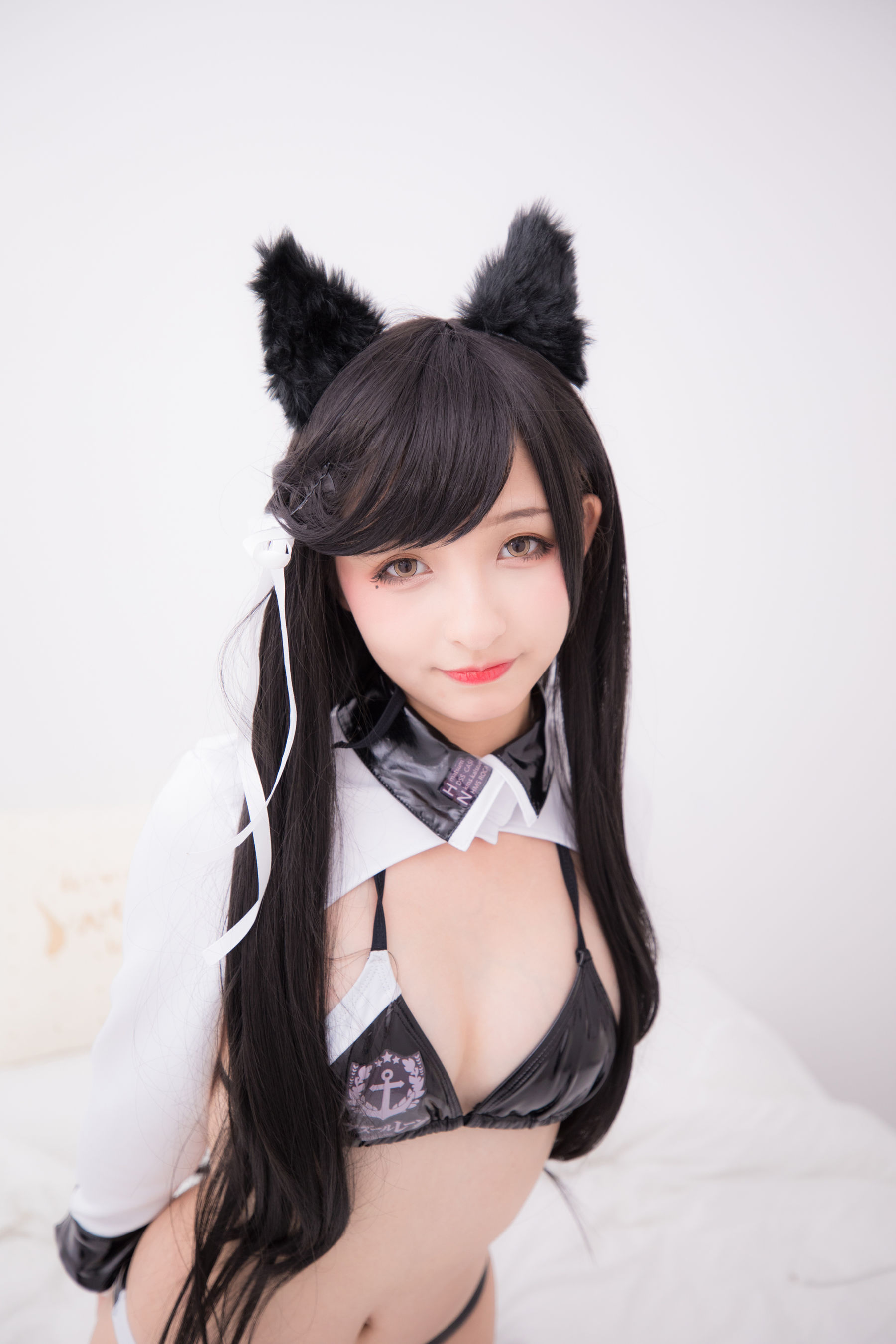 [萝莉COS] 神楽板真冬 ATAGO-LATEX VER (胶袜)/(150P)