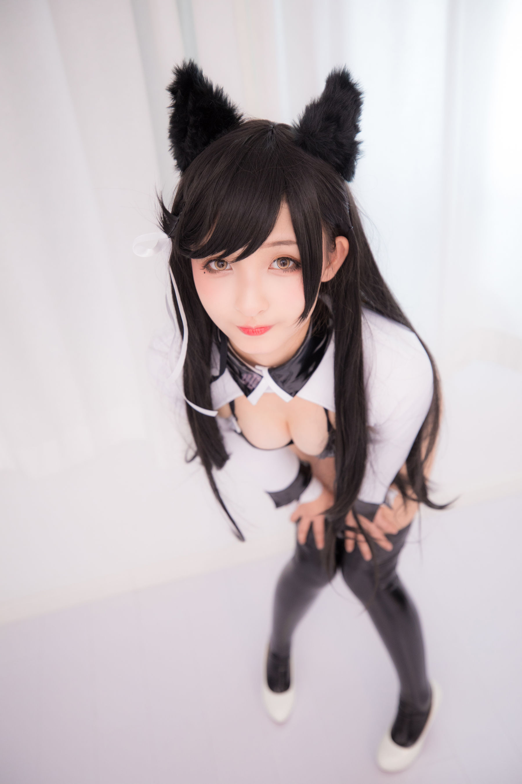 [萝莉COS] 神楽板真冬 ATAGO-LATEX VER (胶袜)/(150P)