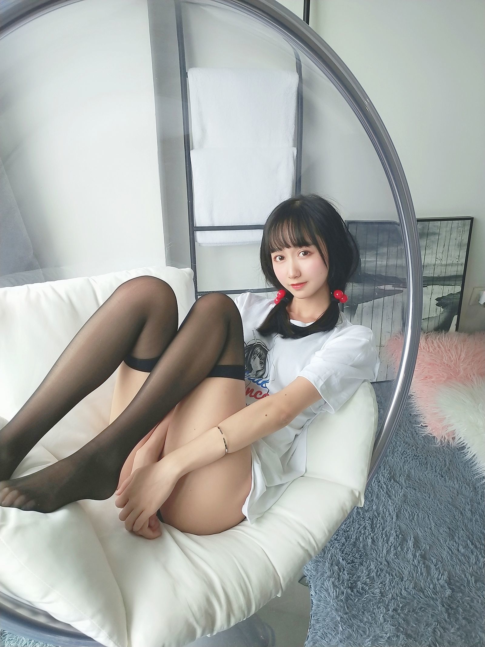 [萝莉COS] 木绵绵OwO - 智能型彼女T恤图/(22P)