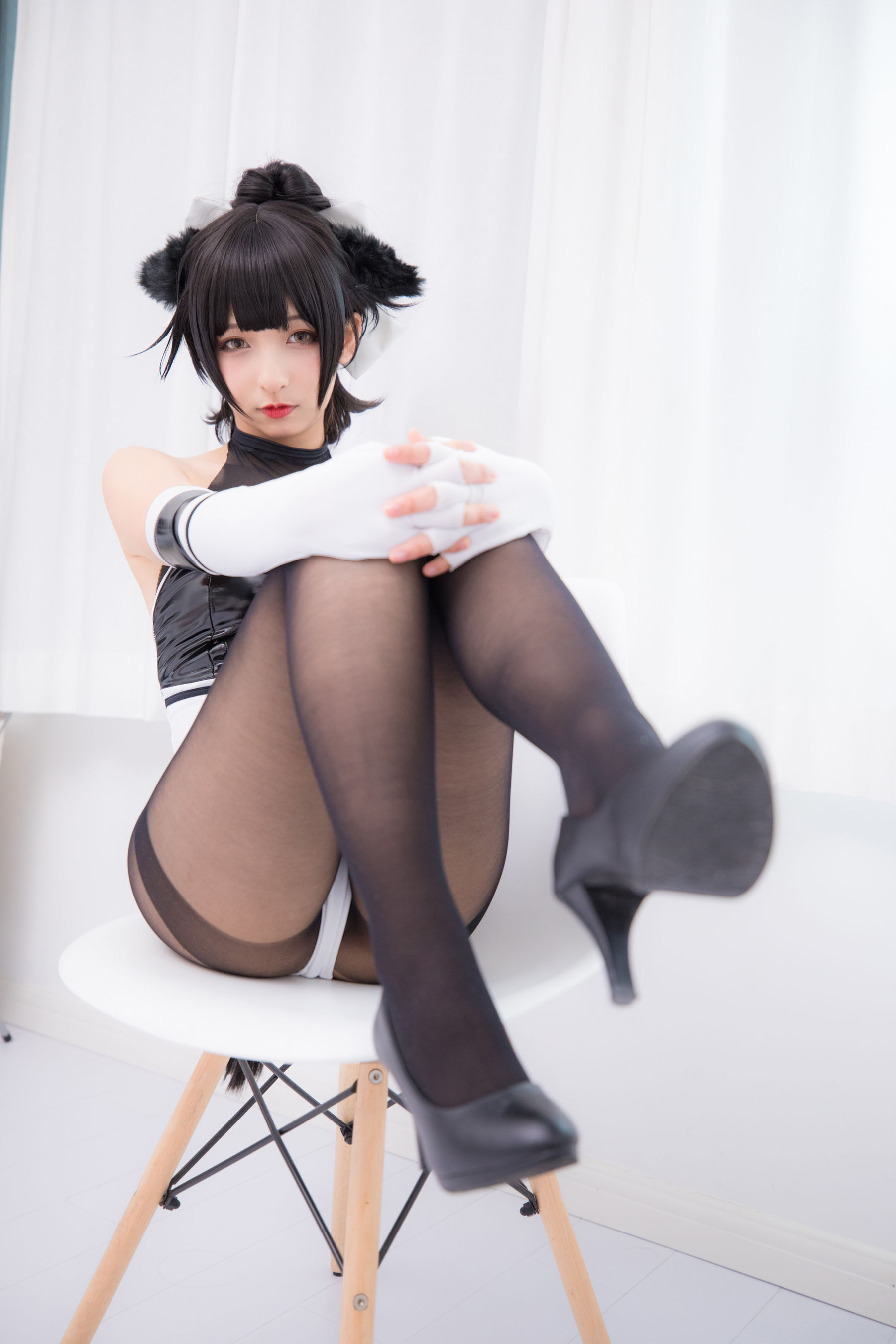 [萝莉COS] 神楽板真冬 TAKAO-TIGHTS VER (黑丝)/(150P)