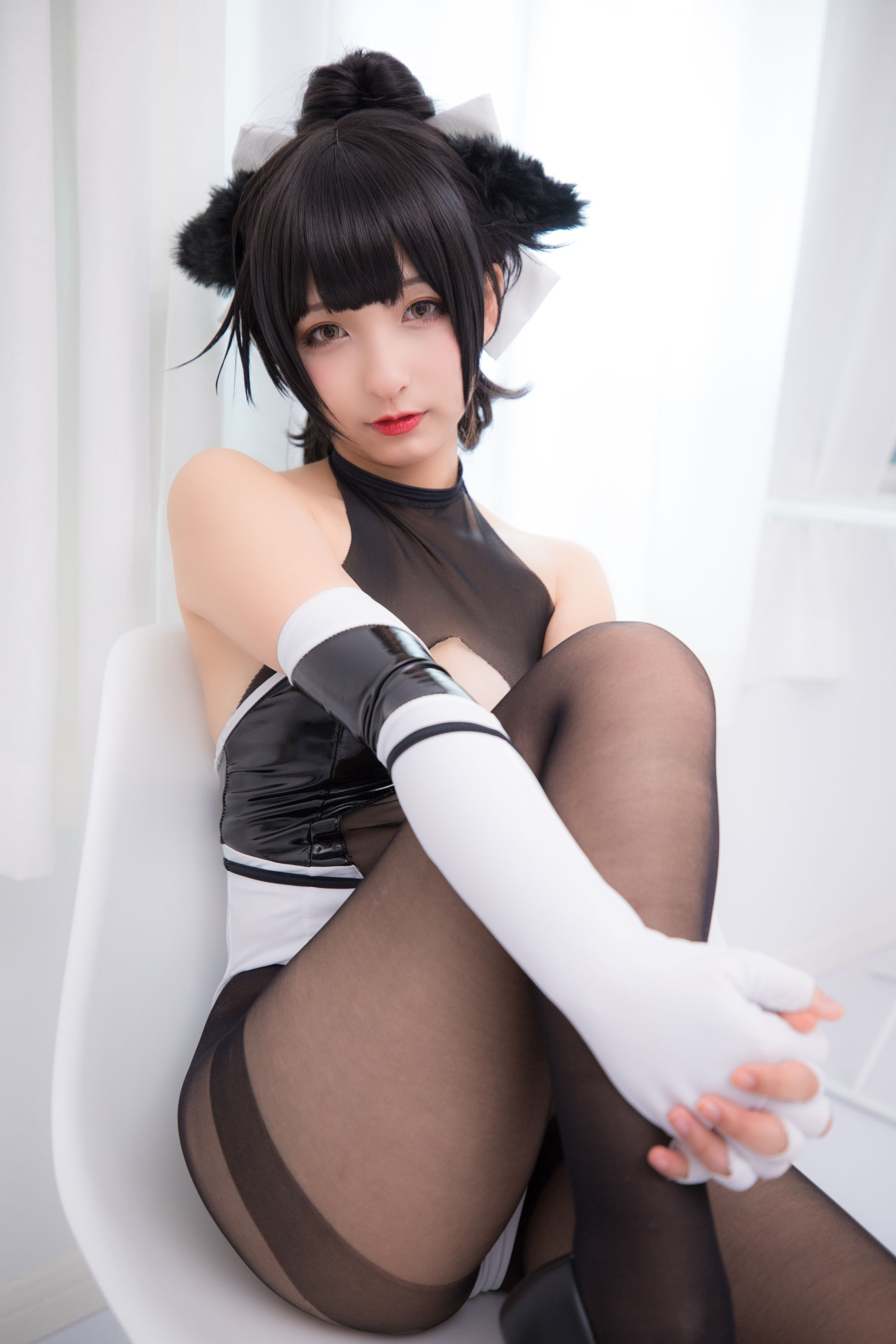 [萝莉COS] 神楽板真冬 TAKAO-TIGHTS VER (黑丝)/(150P)