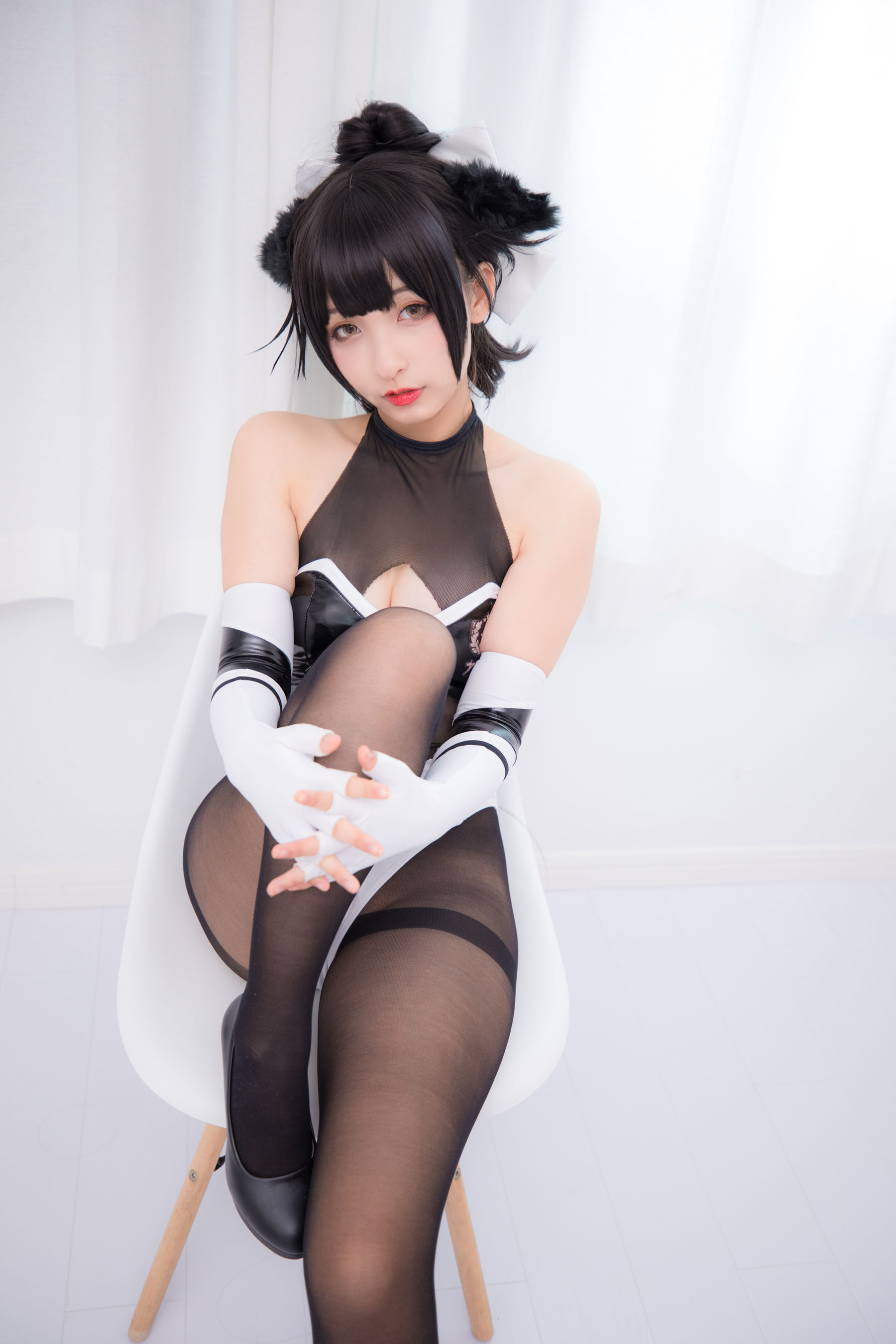 [萝莉COS] 神楽板真冬 TAKAO-TIGHTS VER (黑丝)/(150P)