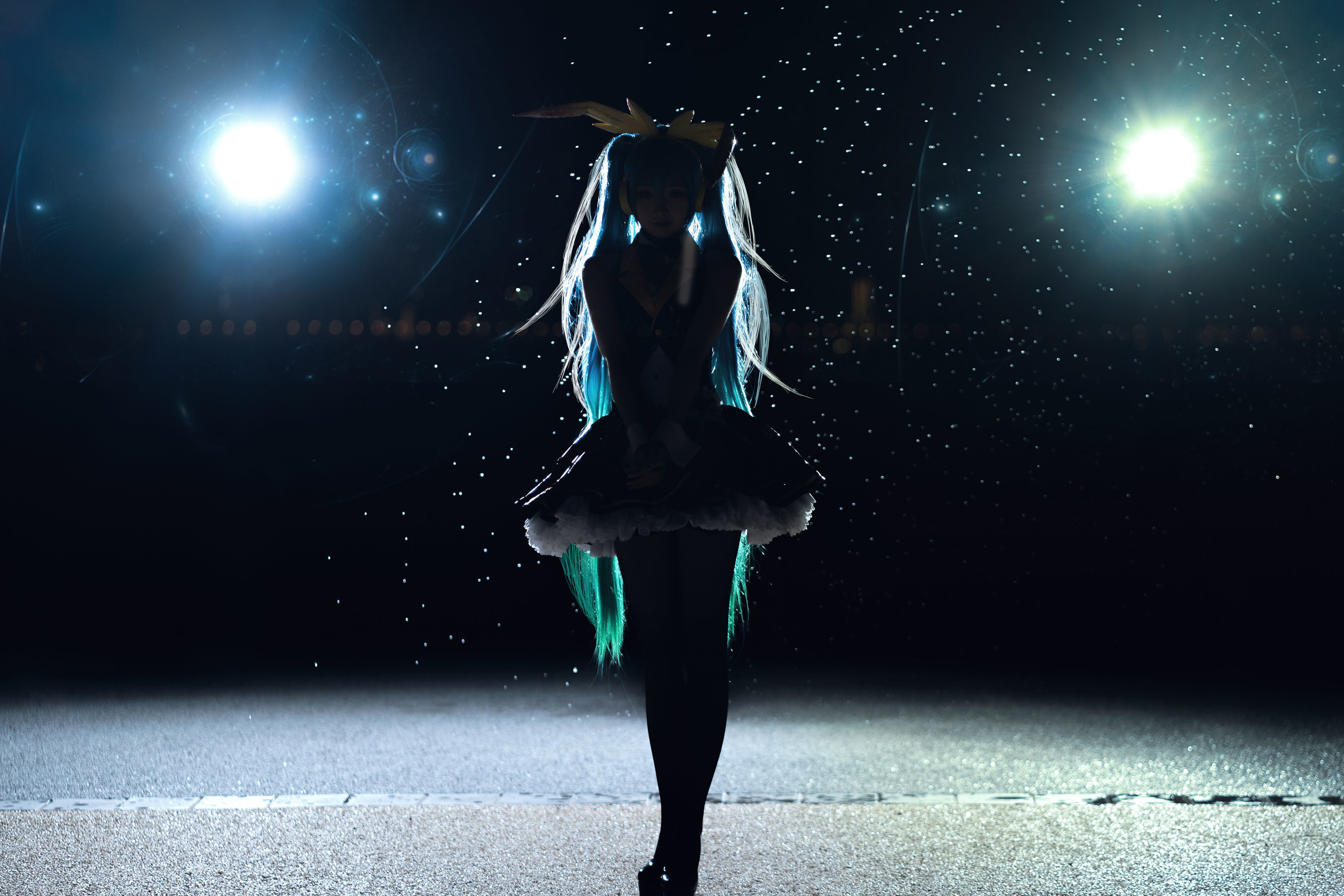 [萝莉COS] 面饼仙儿 - 初音Miku/(19P)