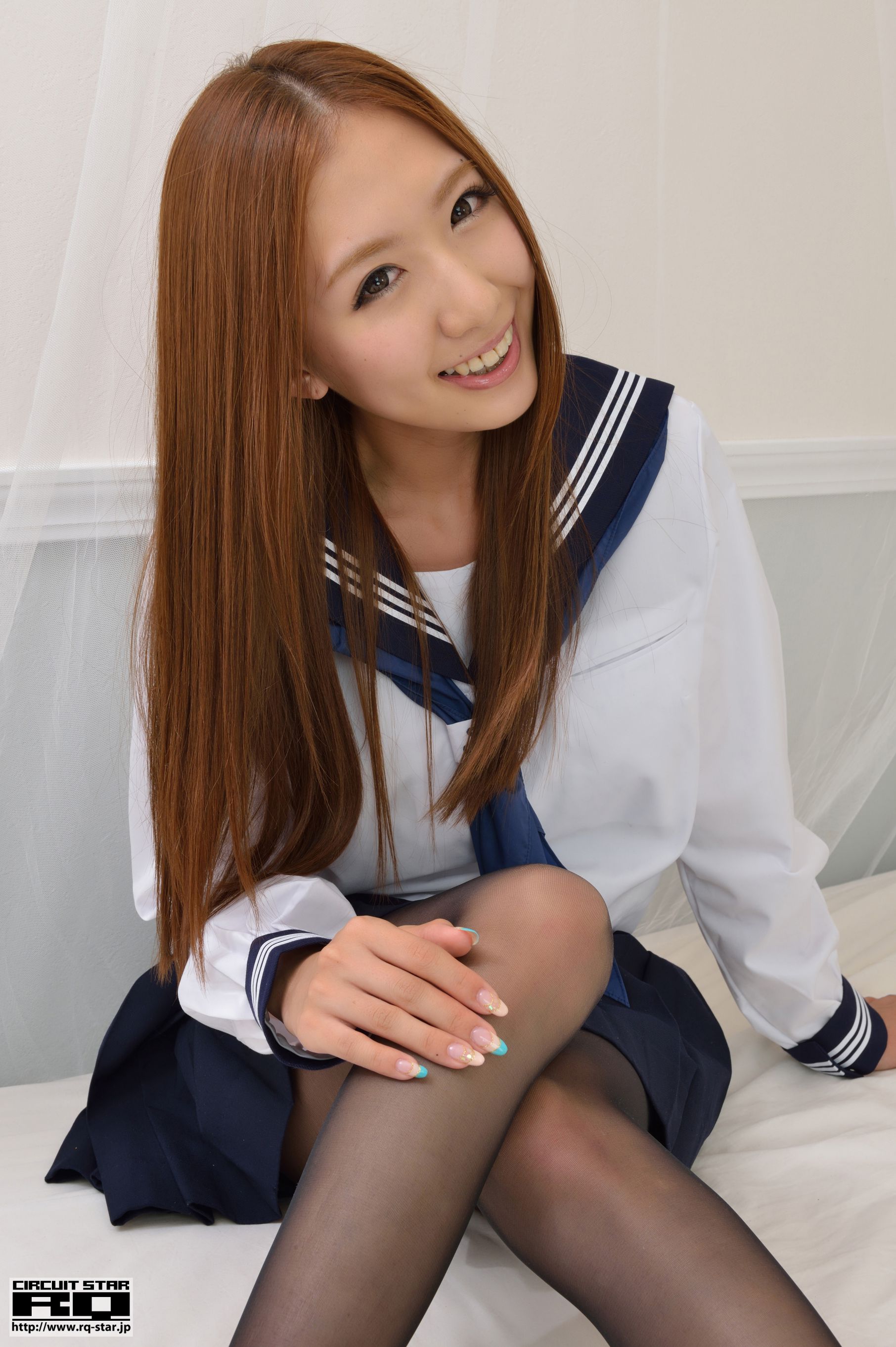 [RQ-STAR] NO.00995 Yui Iwasaki 岩崎由衣 School Girl 黑丝水手校服/(120P)