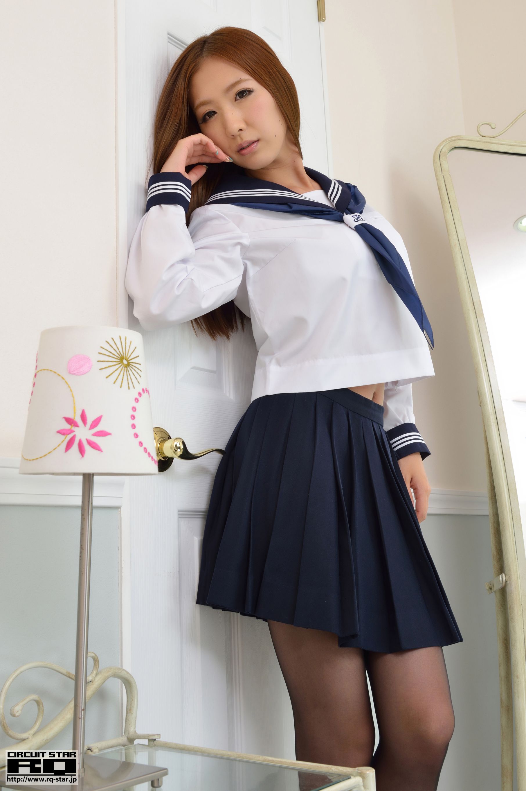 [RQ-STAR] NO.00995 Yui Iwasaki 岩崎由衣 School Girl 黑丝水手校服/(120P)