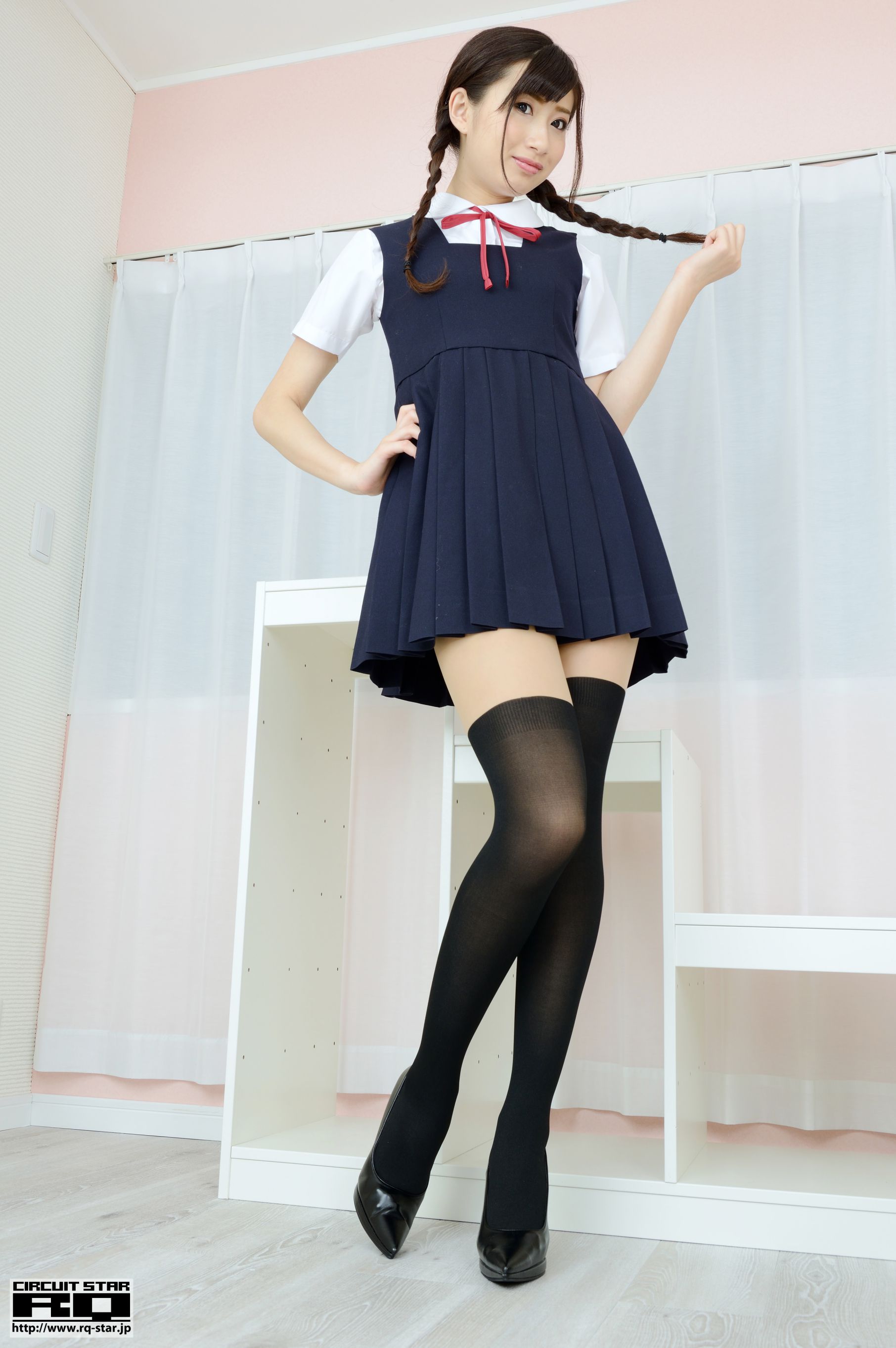 [RQ-STAR] NO.00942 Ririno Oomiya 大宮梨々乃 School Girl 可爱校服/(100P)