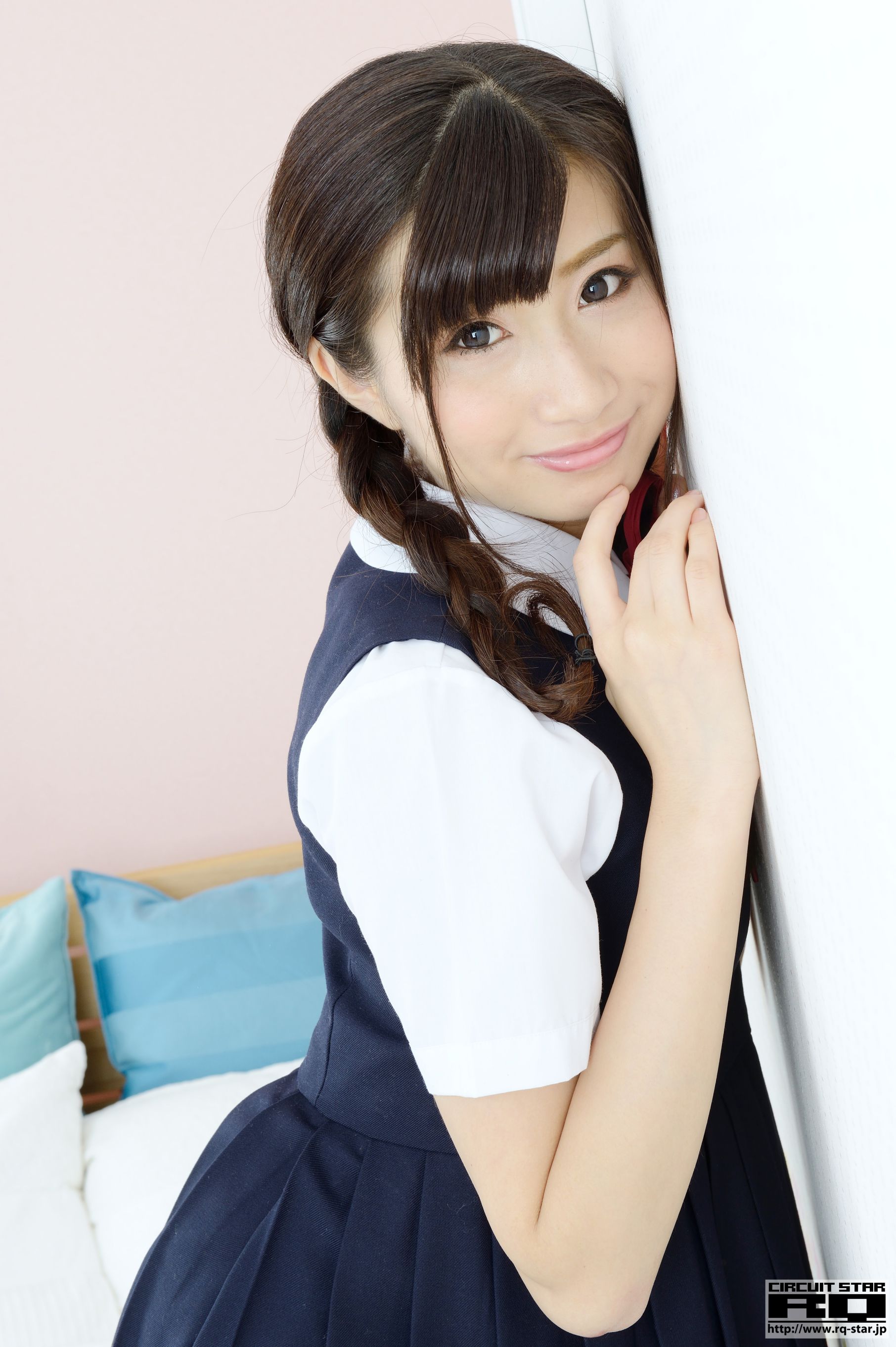 [RQ-STAR] NO.00942 Ririno Oomiya 大宮梨々乃 School Girl 可爱校服/(100P)