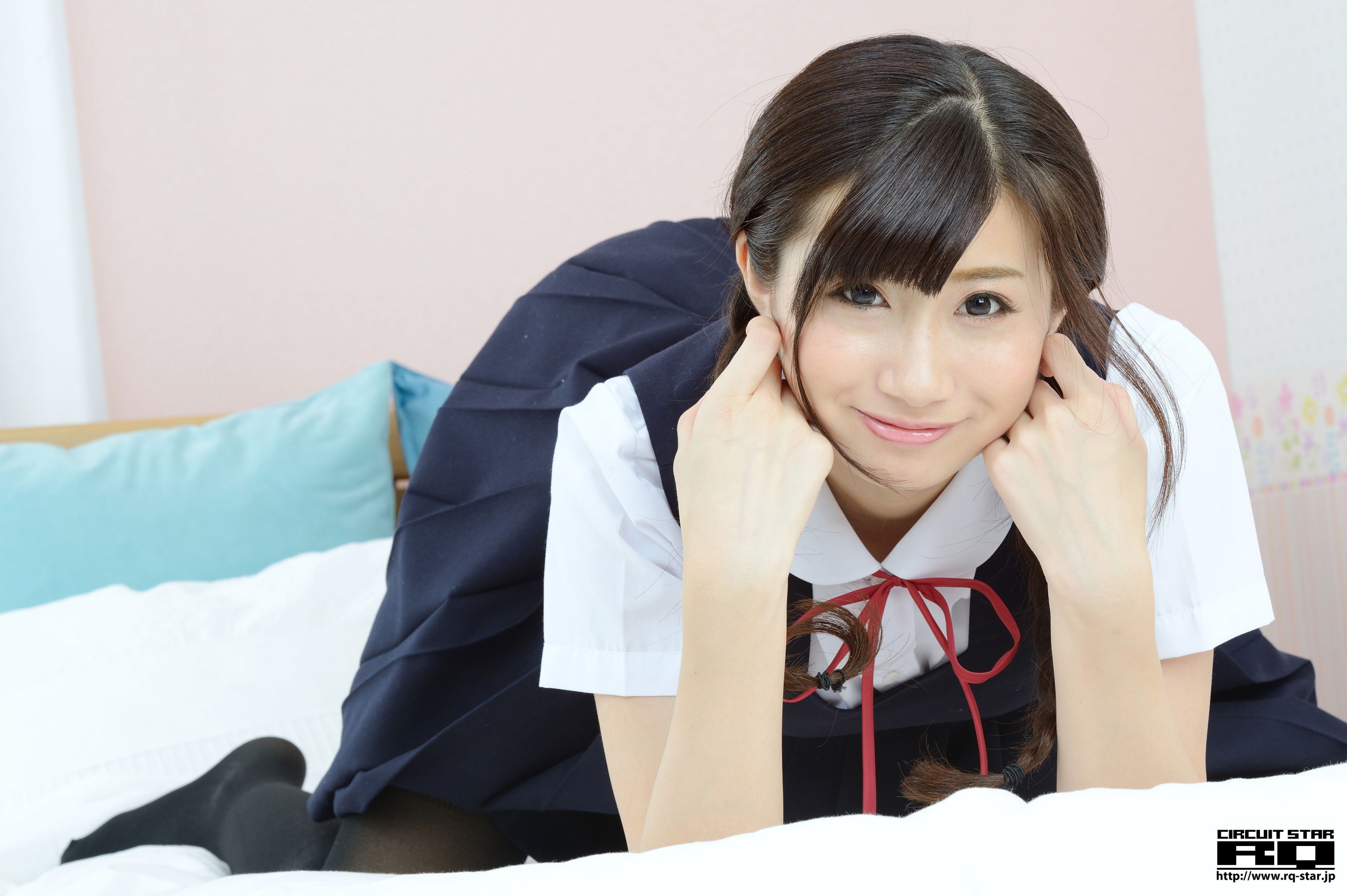 [RQ-STAR] NO.00942 Ririno Oomiya 大宮梨々乃 School Girl 可爱校服/(100P)