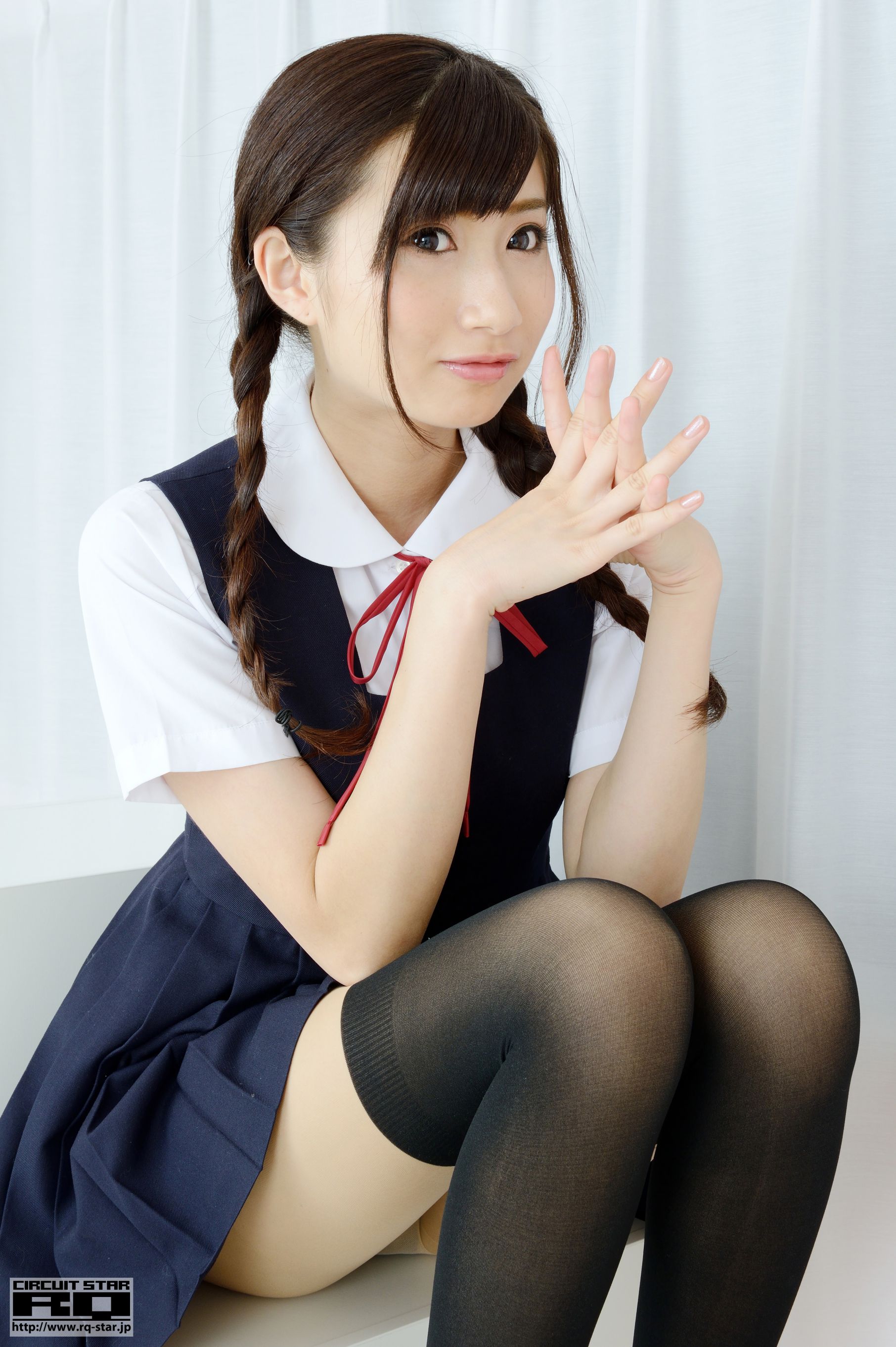 [RQ-STAR] NO.00942 Ririno Oomiya 大宮梨々乃 School Girl 可爱校服/(100P)