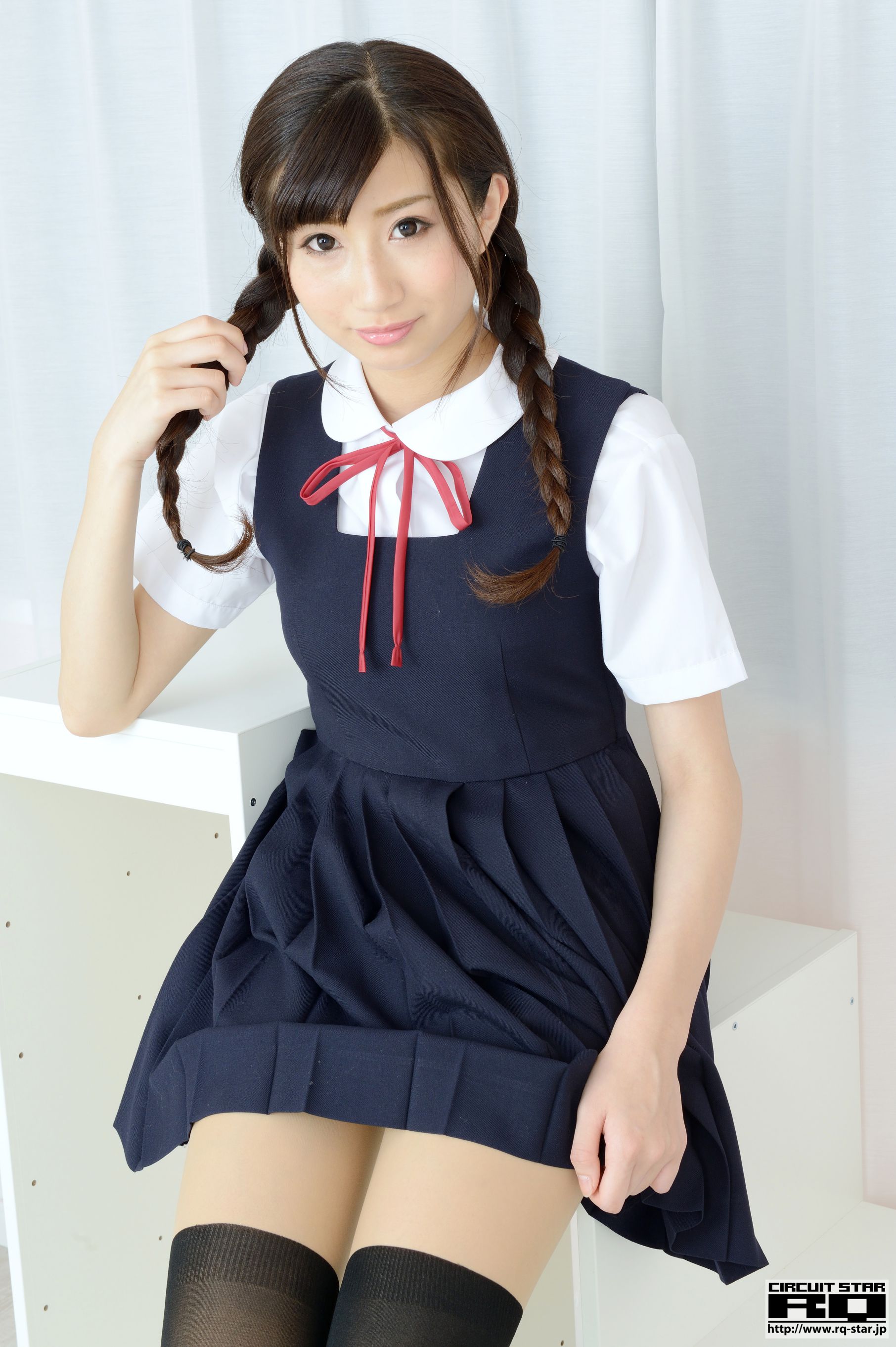 [RQ-STAR] NO.00942 Ririno Oomiya 大宮梨々乃 School Girl 可爱校服/(100P)