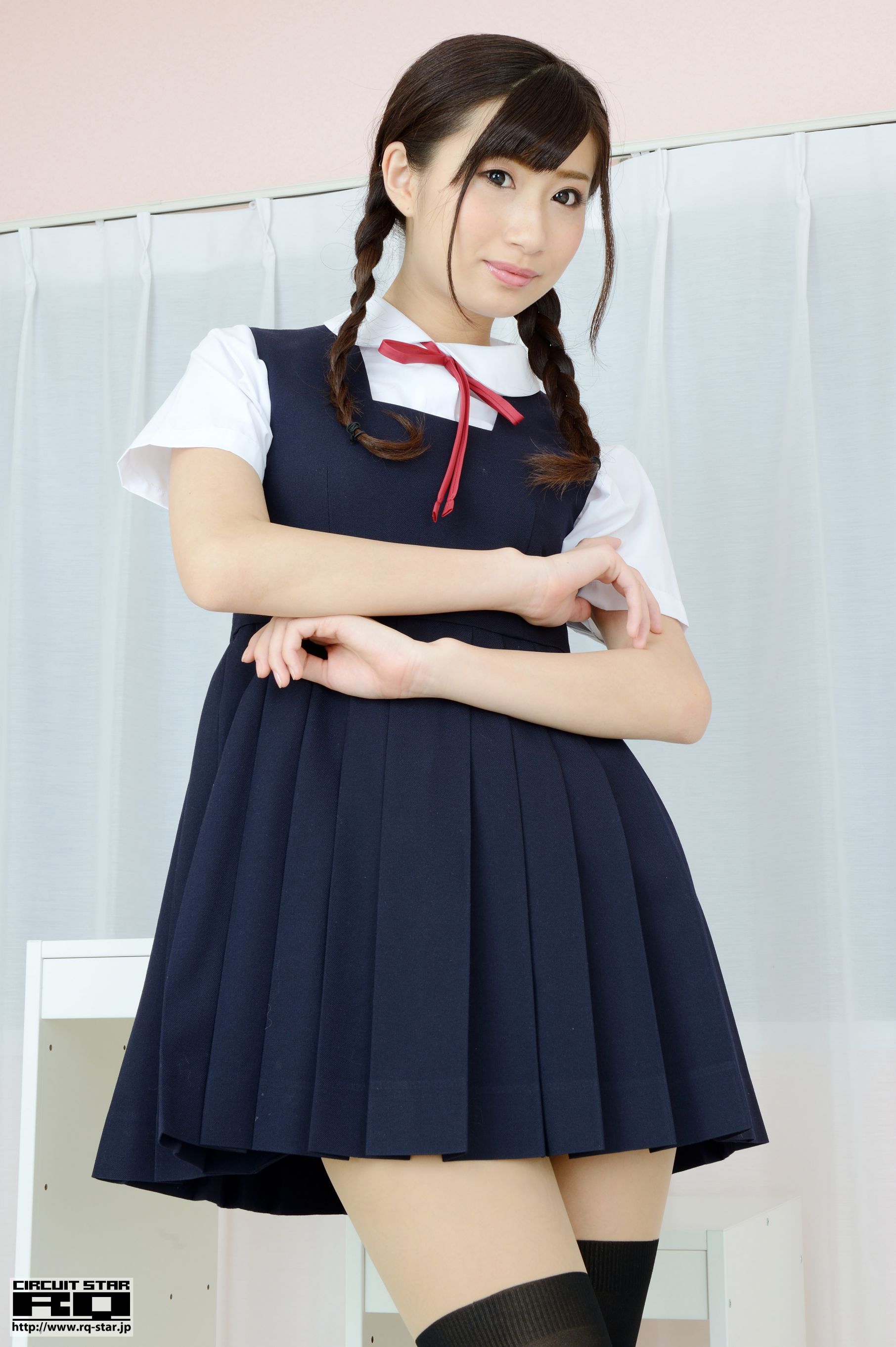 [RQ-STAR] NO.00942 Ririno Oomiya 大宮梨々乃 School Girl 可爱校服/(100P)