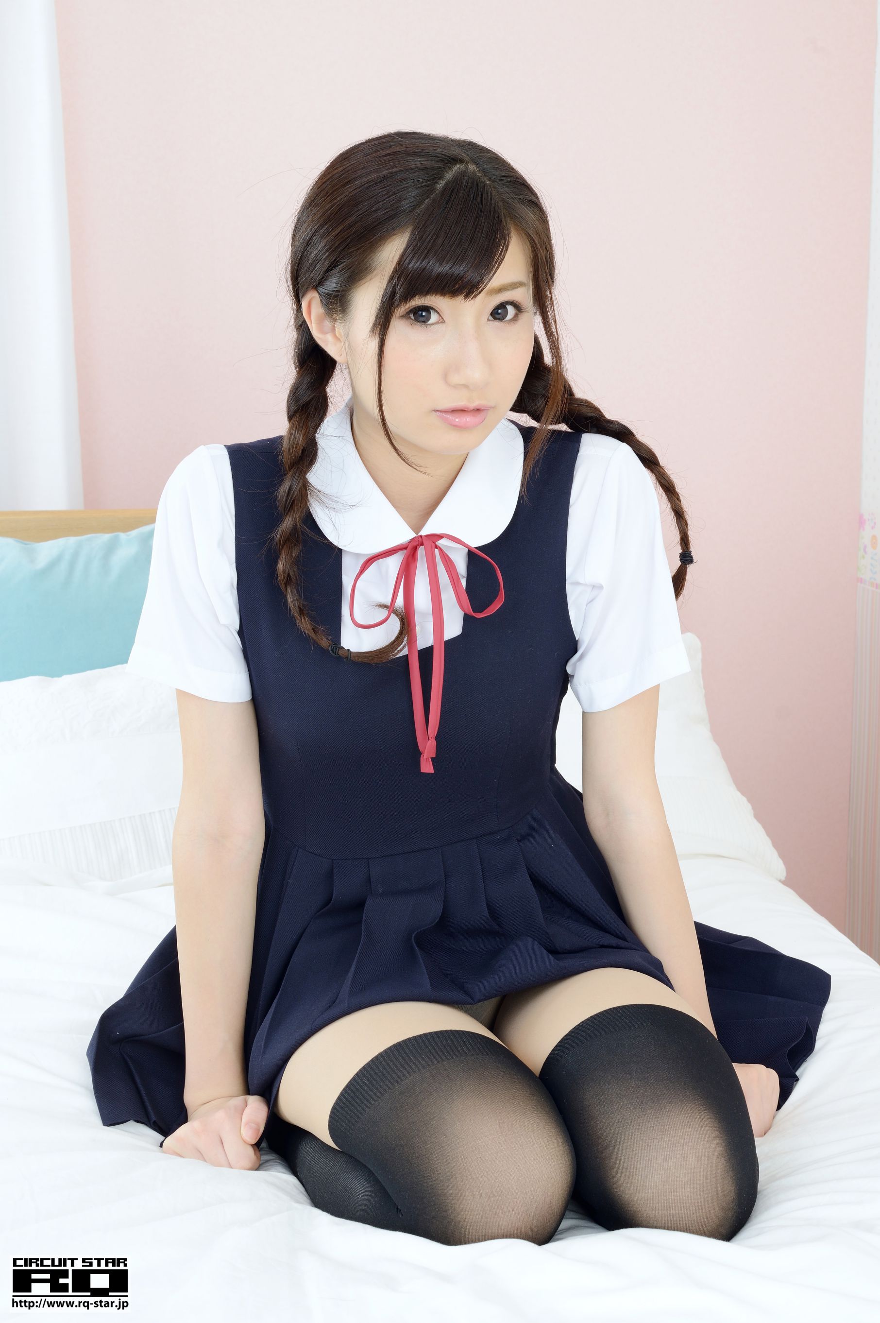 [RQ-STAR] NO.00942 Ririno Oomiya 大宮梨々乃 School Girl 可爱校服/(100P)