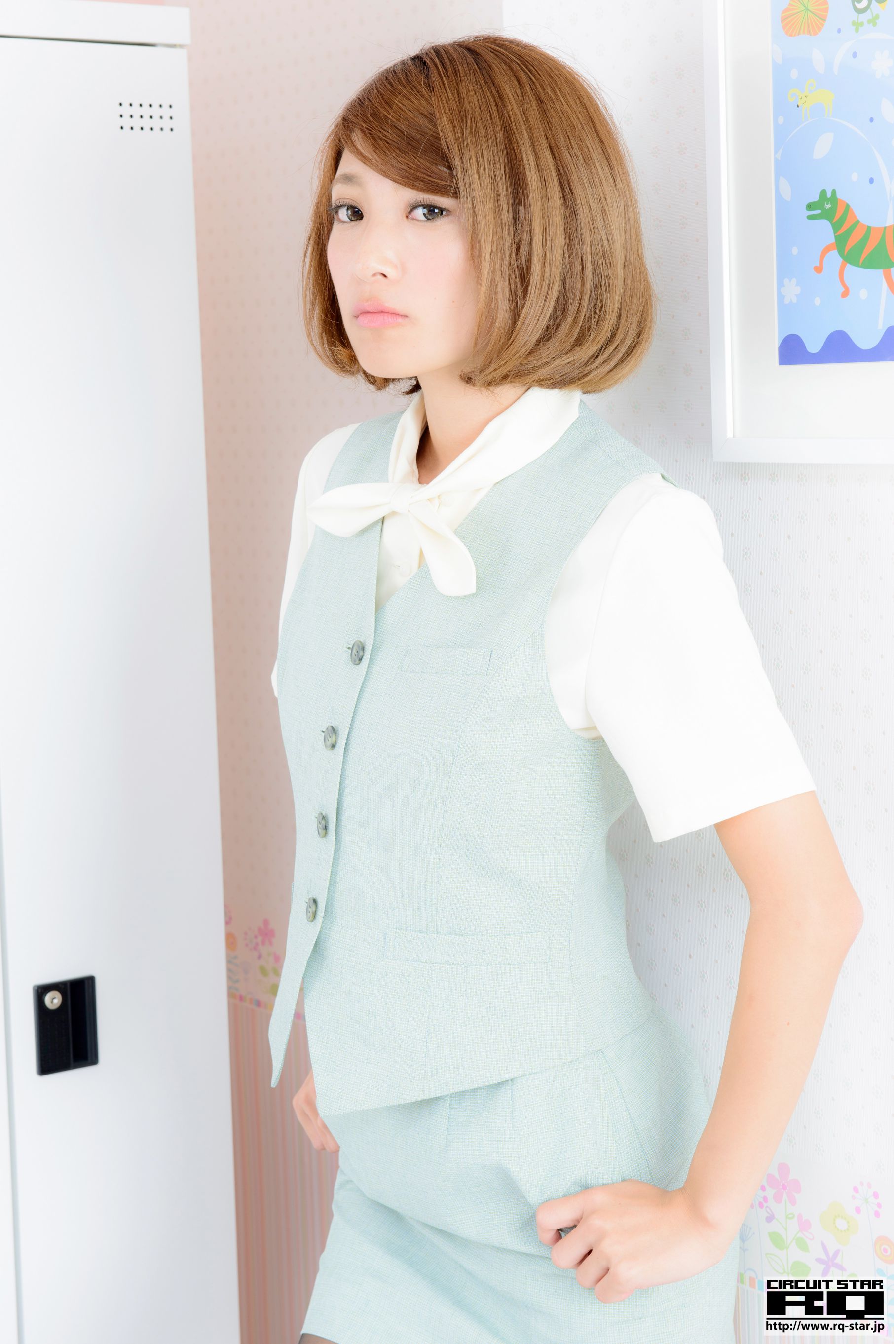 [RQ-STAR] NO.00963 Yoshika Tsujii 辻井美香 Office Lady 黑丝职业装/(68P)