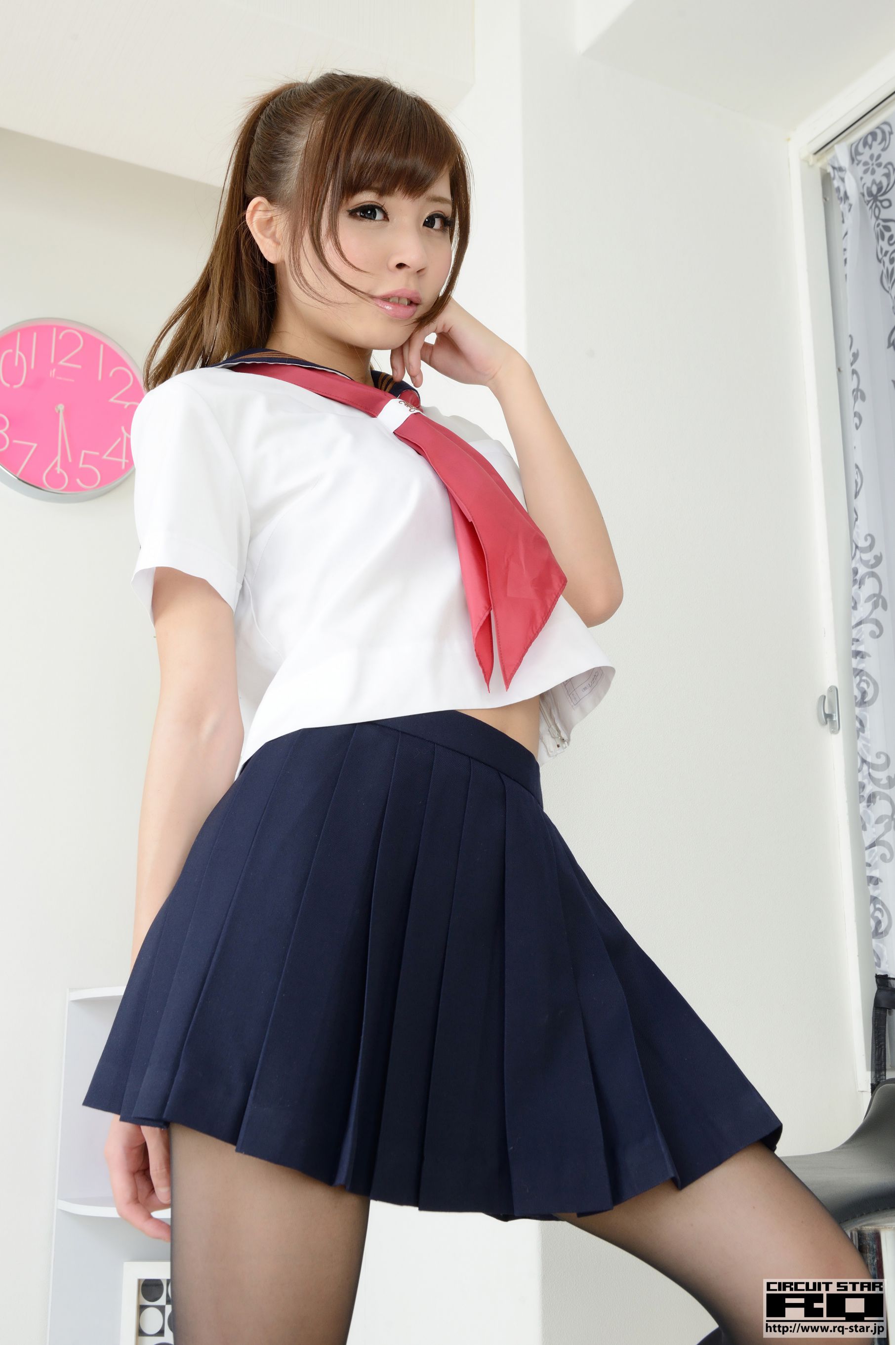 [RQ-STAR] NO.00915 Mayu Hirose 広瀬茉夢 School Girl 校服黑丝/(87P)