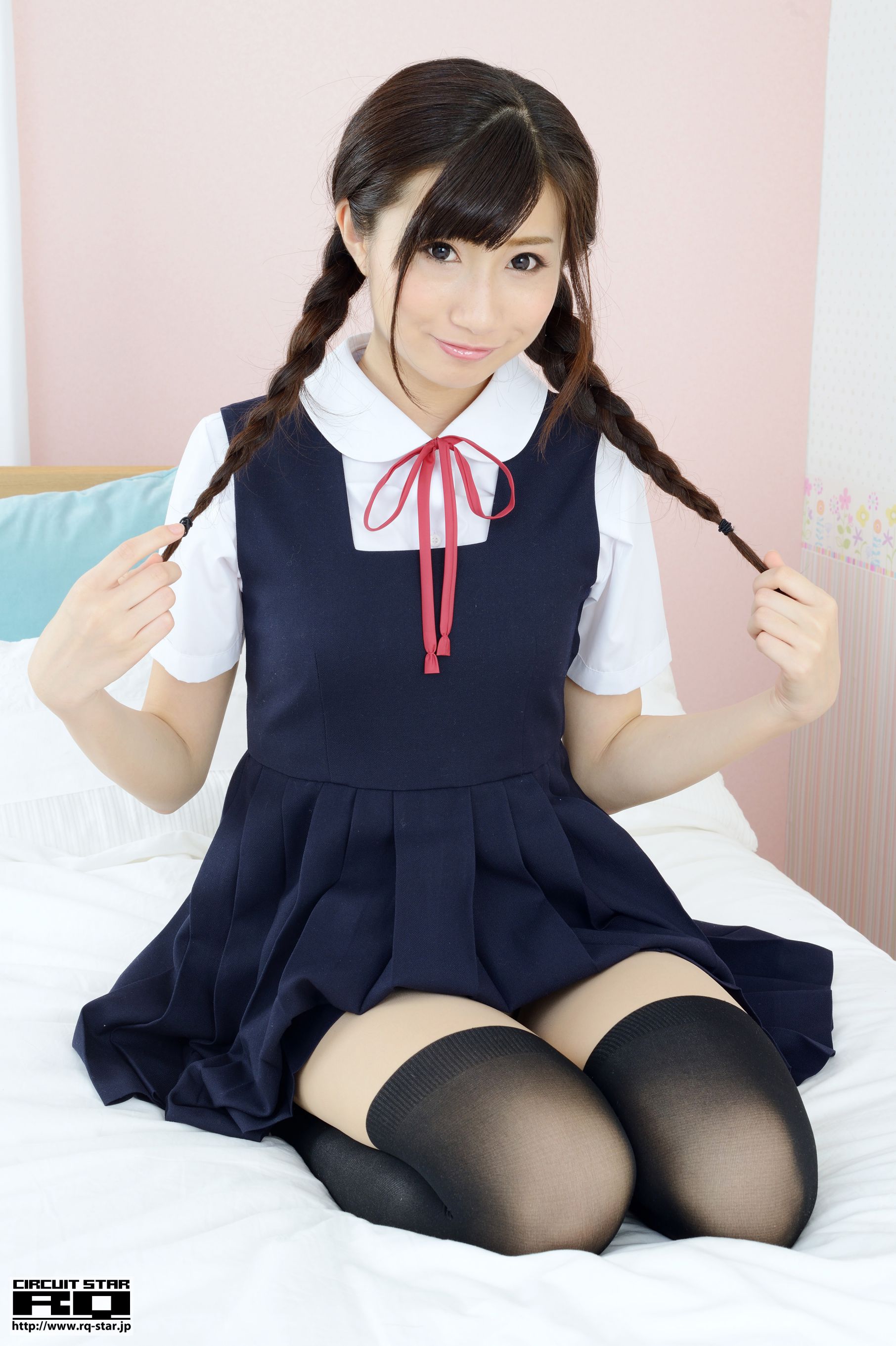 [RQ-STAR] NO.00942 Ririno Oomiya 大宮梨々乃 School Girl 可爱校服/(100P)