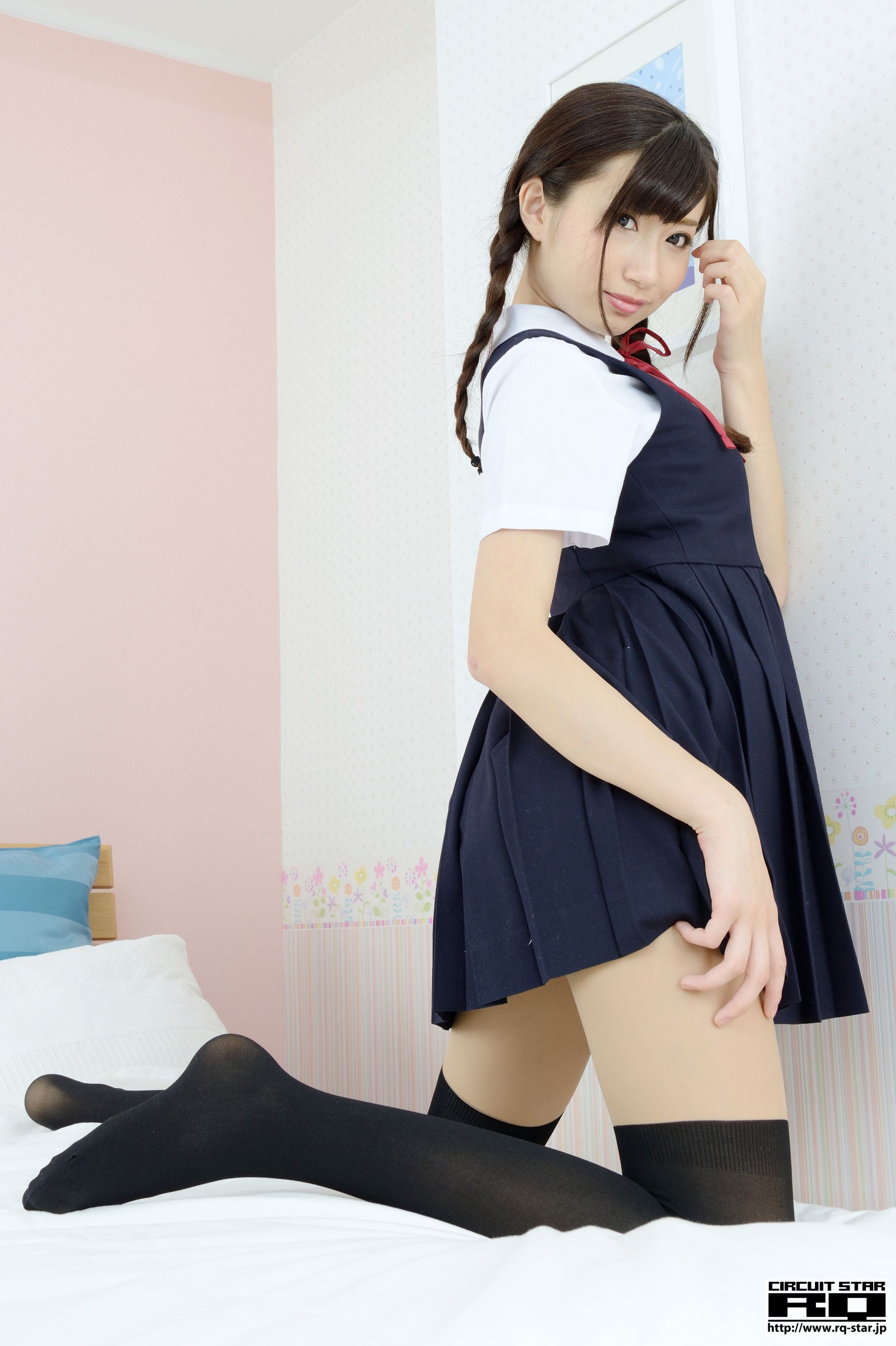 [RQ-STAR] NO.00942 Ririno Oomiya 大宮梨々乃 School Girl 可爱校服/(100P)