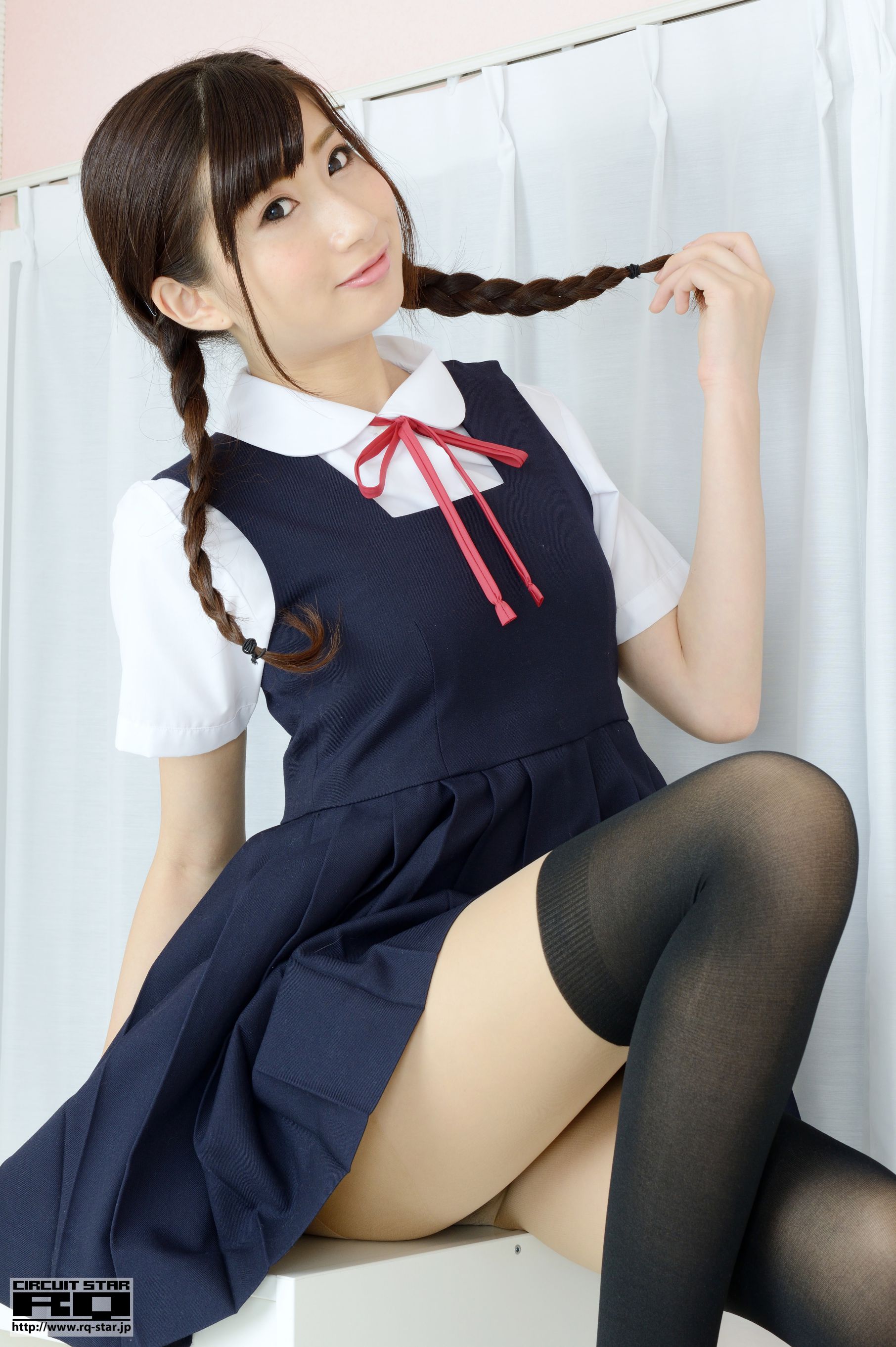 [RQ-STAR] NO.00942 Ririno Oomiya 大宮梨々乃 School Girl 可爱校服/(100P)