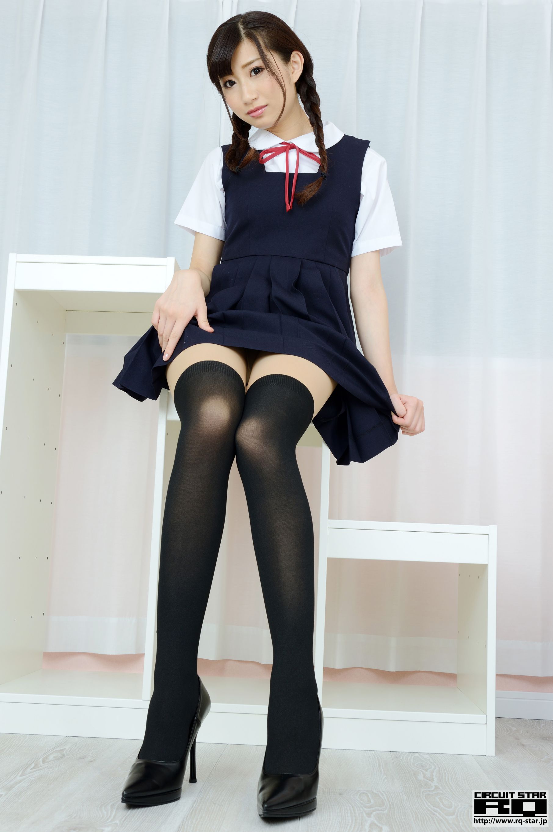 [RQ-STAR] NO.00942 Ririno Oomiya 大宮梨々乃 School Girl 可爱校服/(100P)