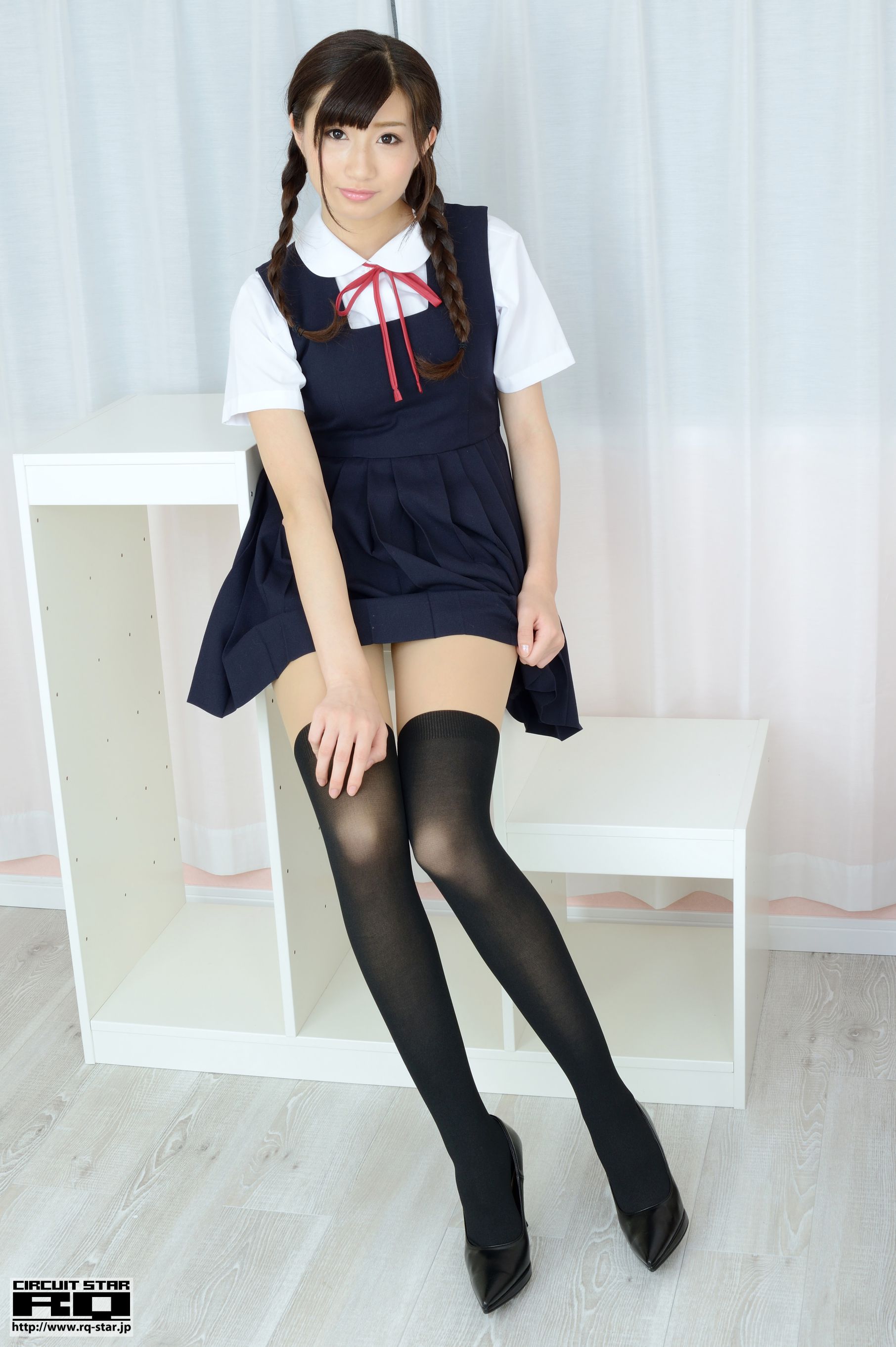 [RQ-STAR] NO.00942 Ririno Oomiya 大宮梨々乃 School Girl 可爱校服/(100P)