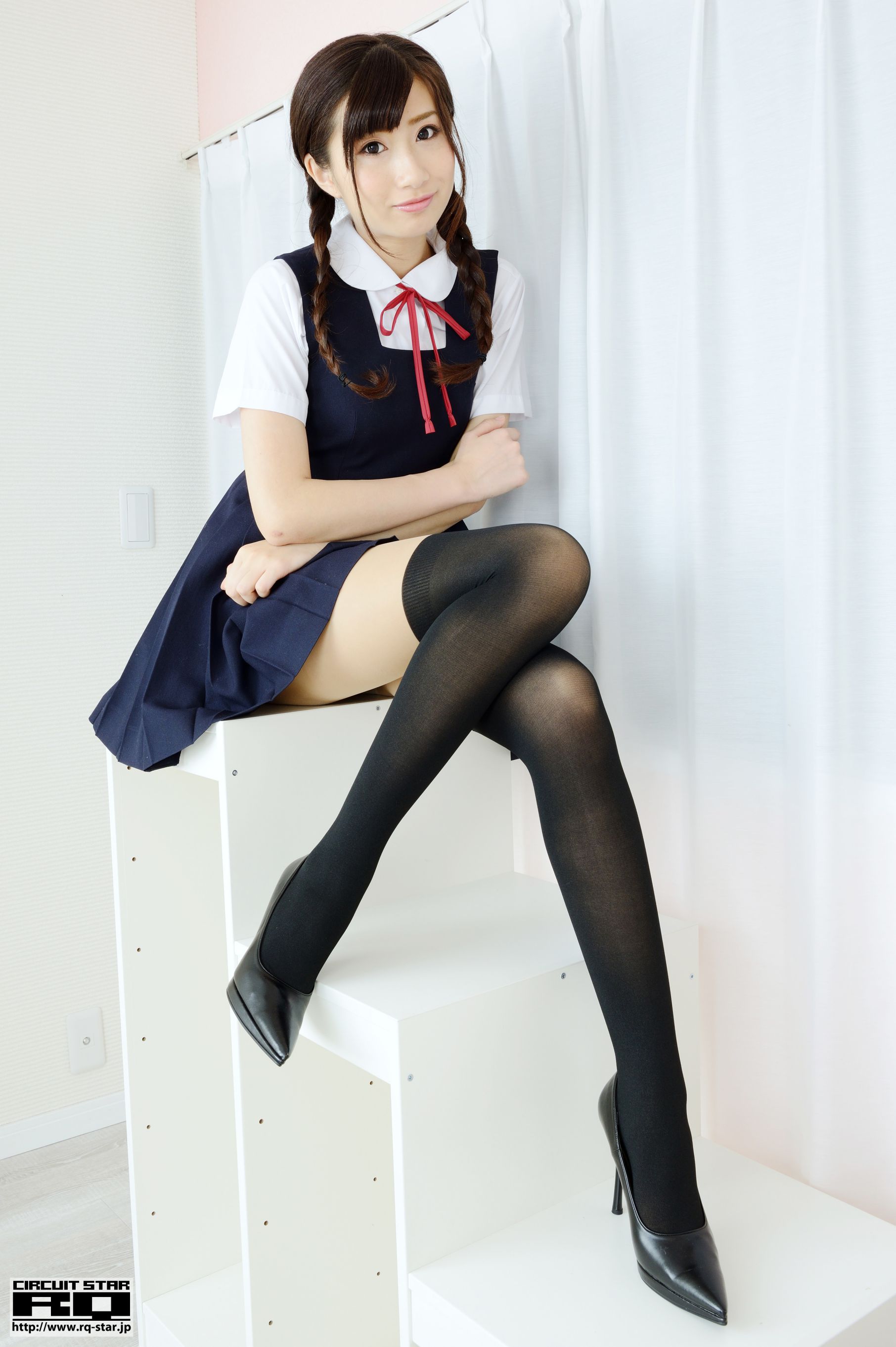 [RQ-STAR] NO.00942 Ririno Oomiya 大宮梨々乃 School Girl 可爱校服/(100P)