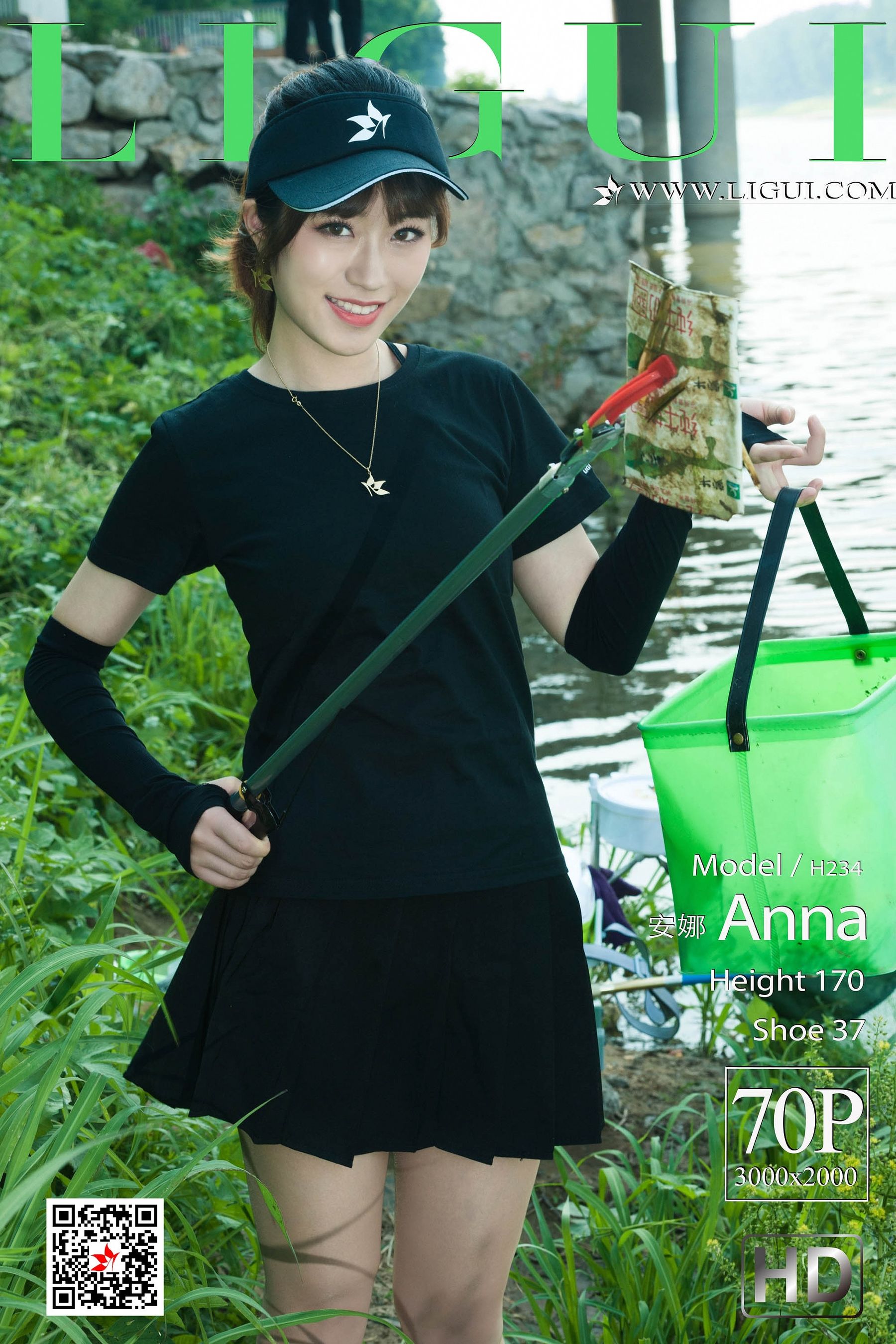 [丽柜Ligui] 2019.06.26 网络丽人 Model 安娜Anna/(71P)
