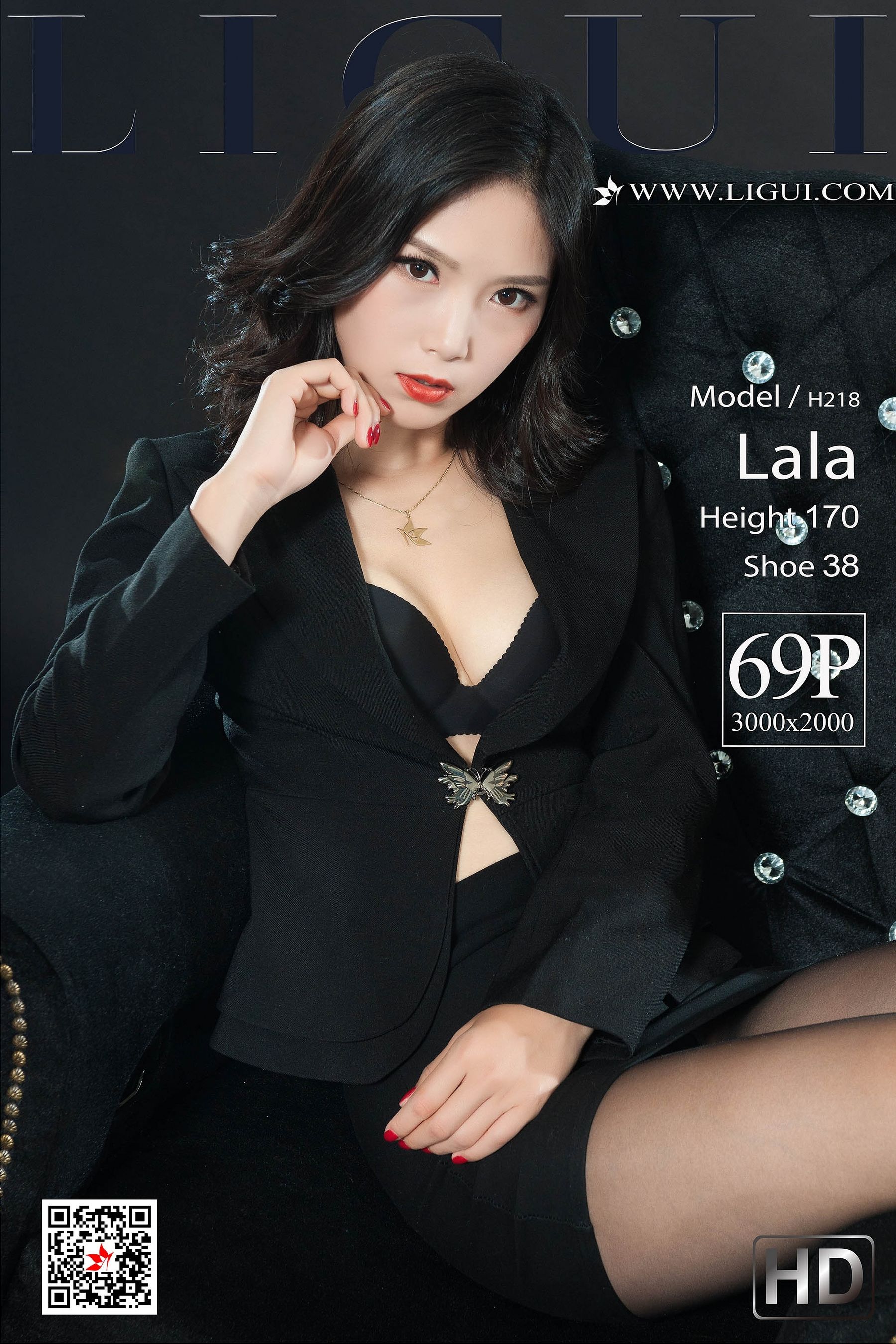 [丽柜Ligui] 网络丽人 Model Lala/(70P)