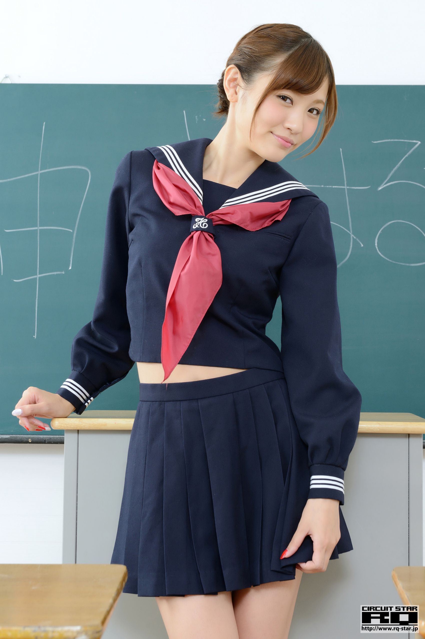 [RQ-STAR] NO.00876 神咲はるか School Girl 校服 写真集/(80P)