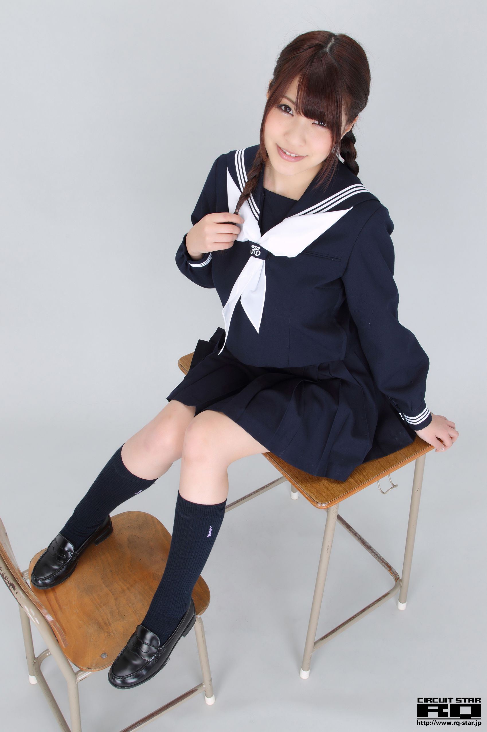 [RQ-STAR] NO.00607 柚崎明日香/岸明日香 High School 写真集/(140P)