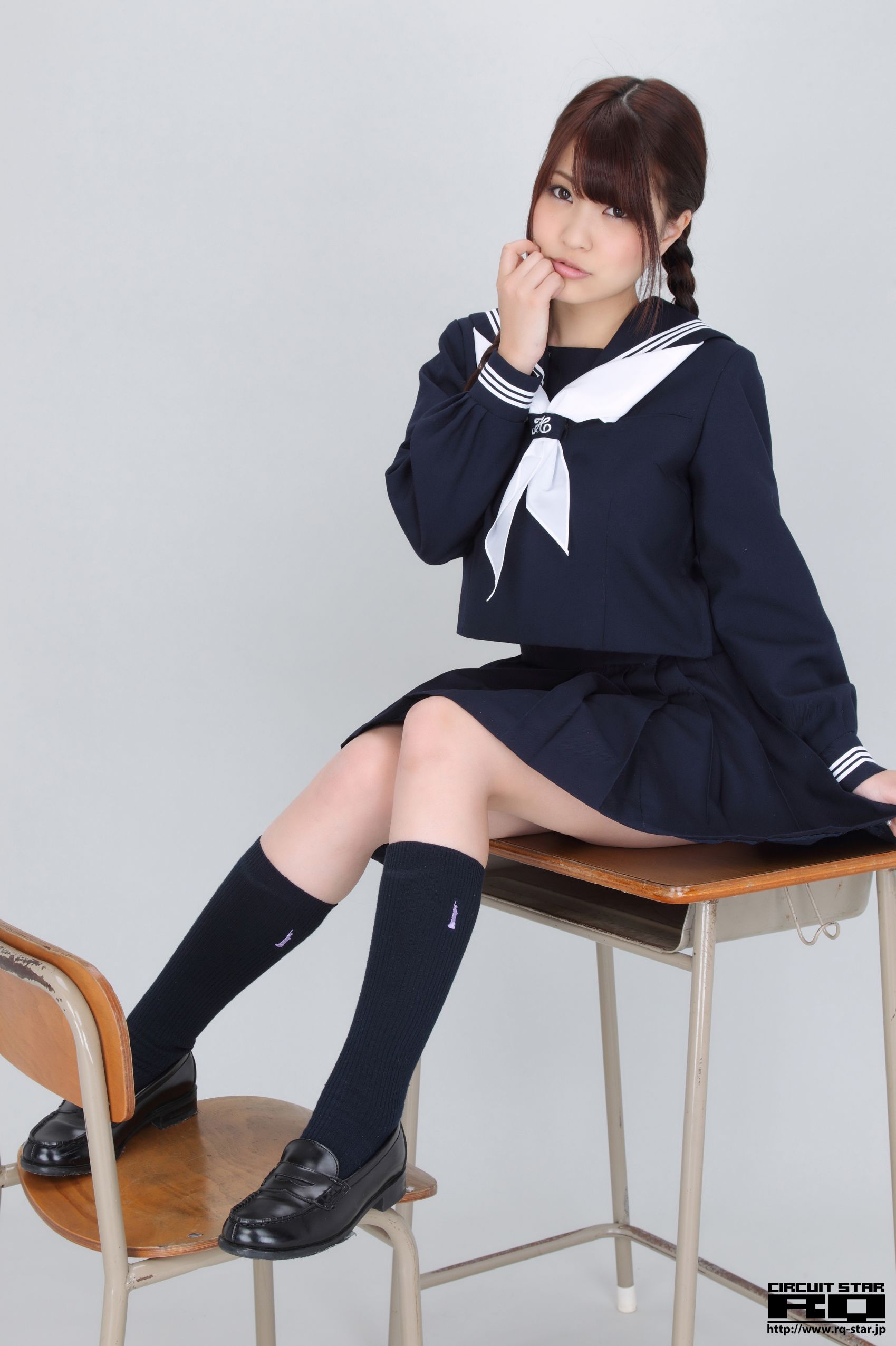 [RQ-STAR] NO.00607 柚崎明日香/岸明日香 High School 写真集/(140P)