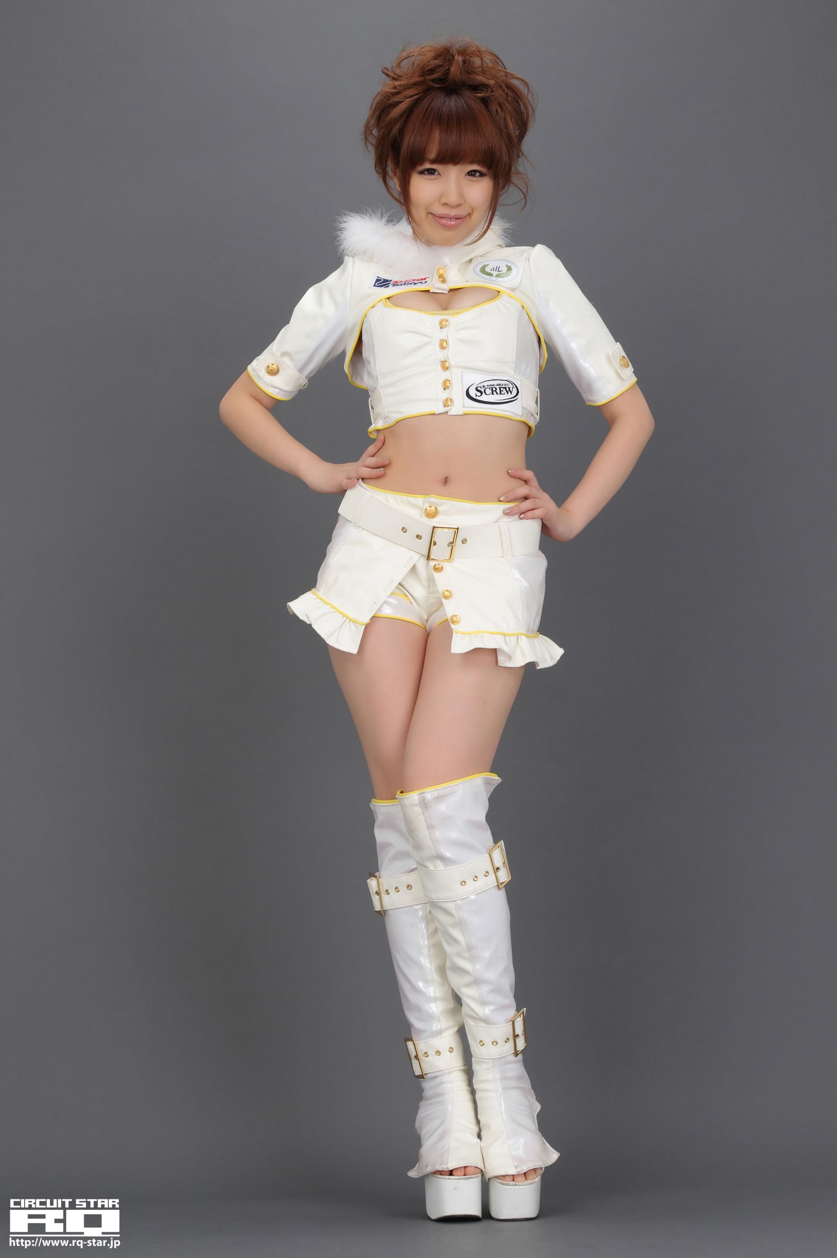 [RQ-STAR] NO.00619 山冈实乃里 Race Queen 写真集/(120P)