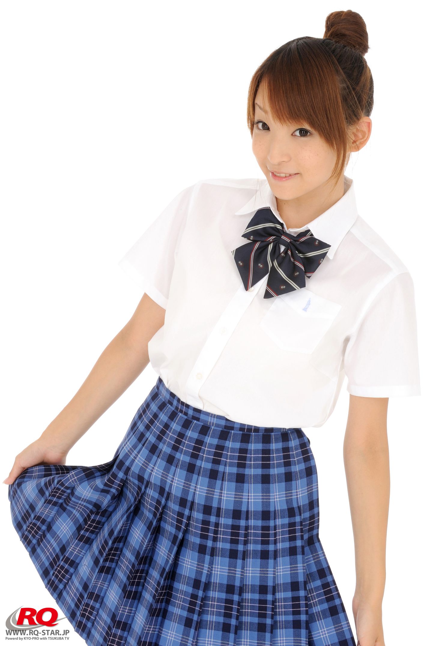 [RQ-STAR] NO.00089 Mio Aoki 青木未央 Seifuku 校服系列/(50P)