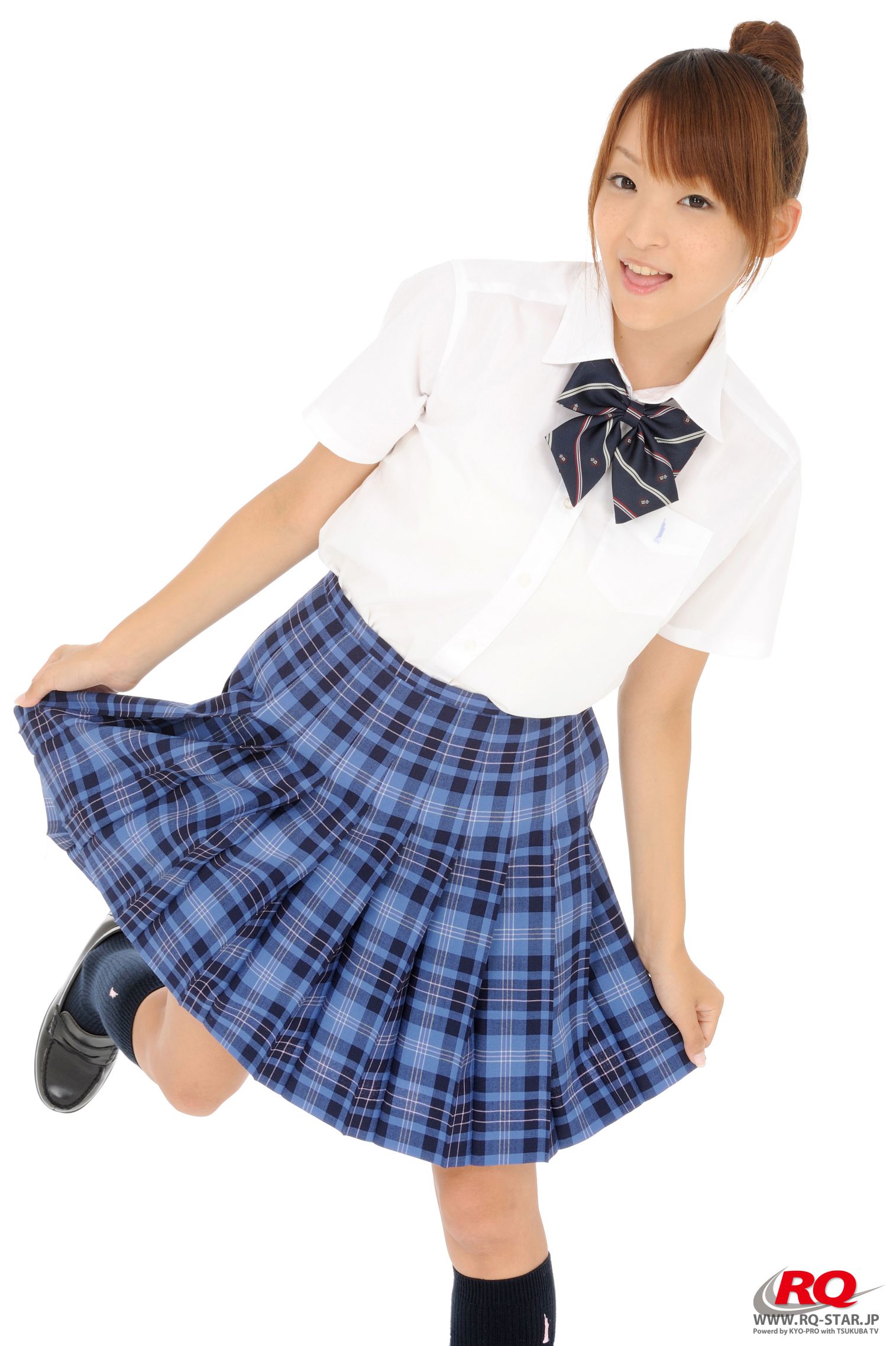 [RQ-STAR] NO.00089 Mio Aoki 青木未央 Seifuku 校服系列/(50P)