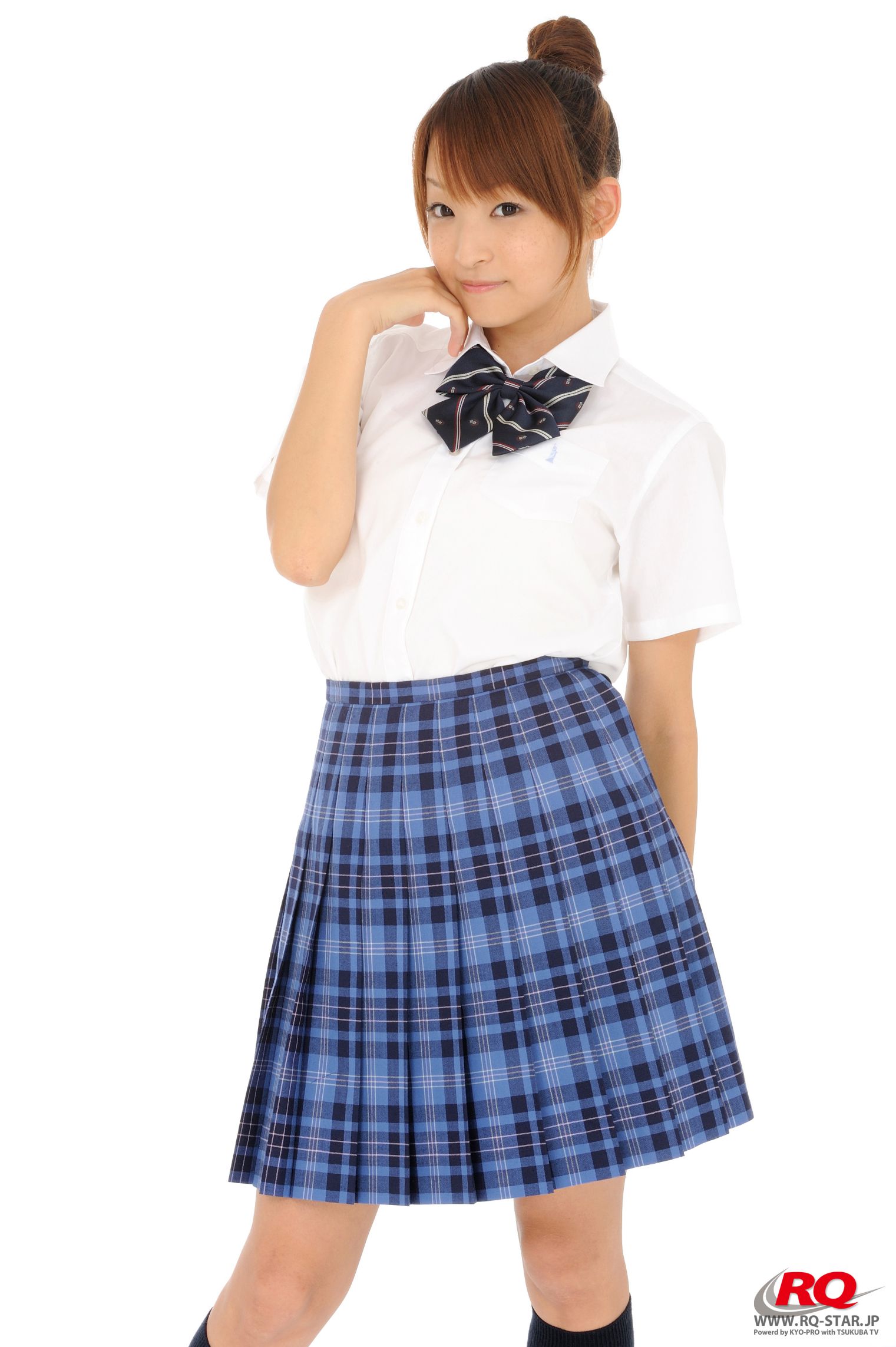 [RQ-STAR] NO.00089 Mio Aoki 青木未央 Seifuku 校服系列/(50P)