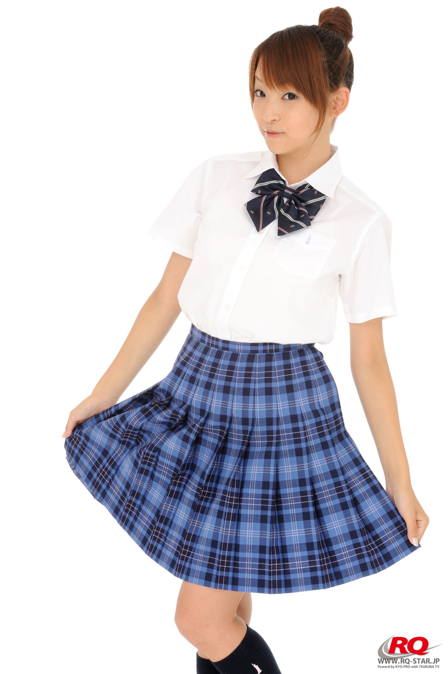 [RQ-STAR] NO.00089 Mio Aoki 青木未央 Seifuku 校服系列/(50P)