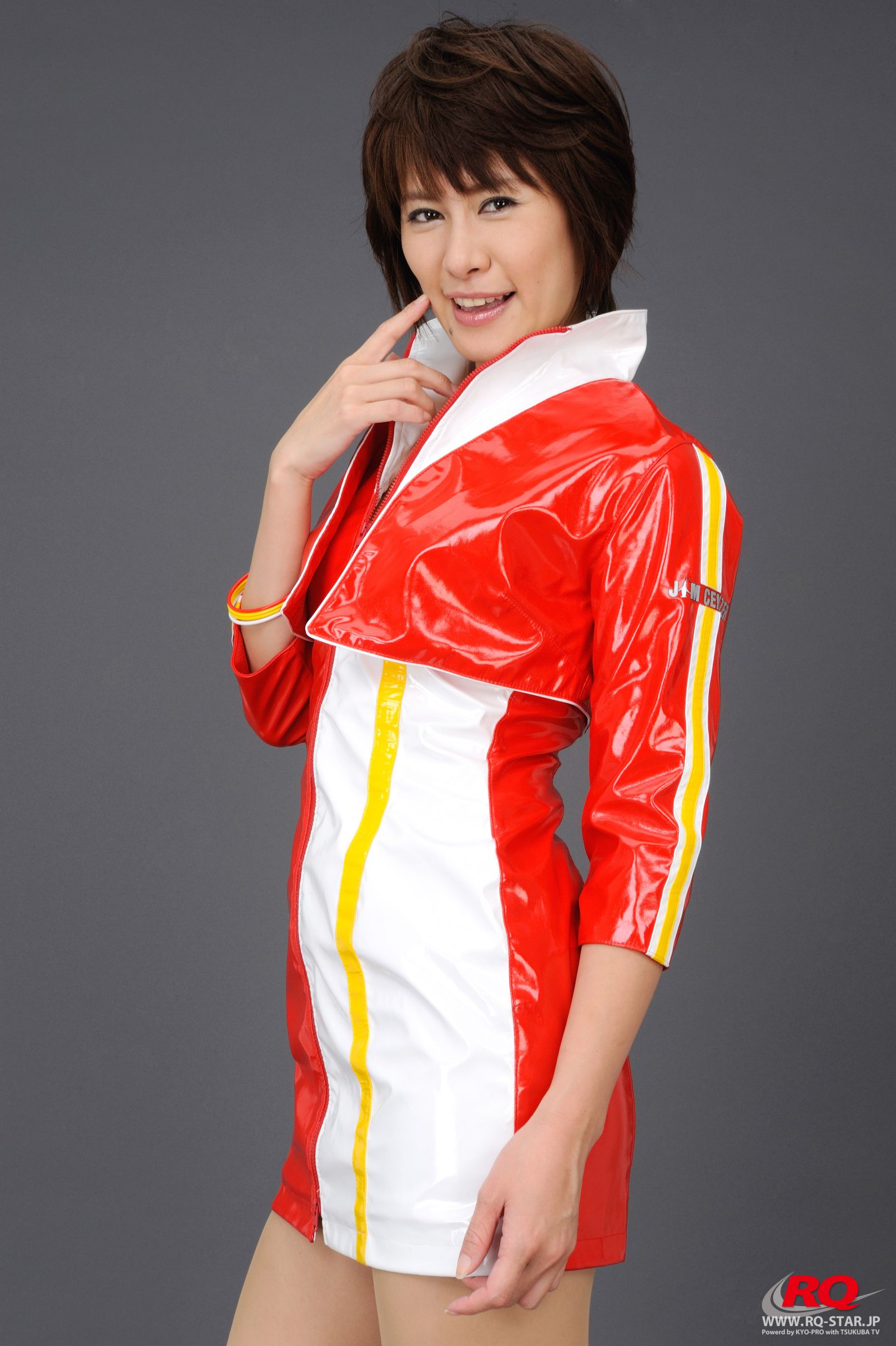 [RQ-STAR] NO.00088 Akiko Fujihara 藤原明子 Race Queen – 2008 Jim Gainer  写真集/(100P)