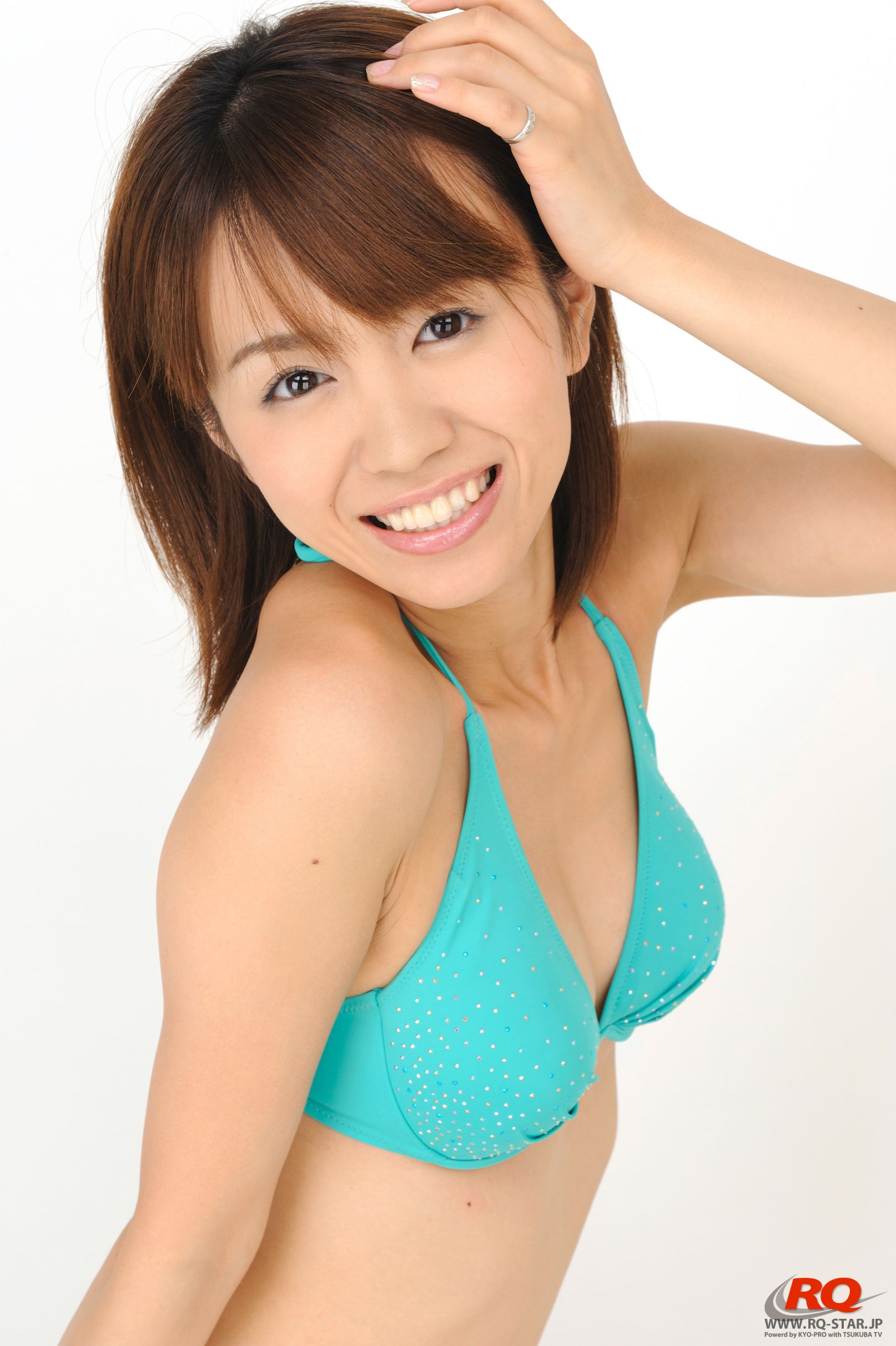 [RQ-STAR] NO.00059 黒沢琴美 Swim Suits – Green 写真/(47P)